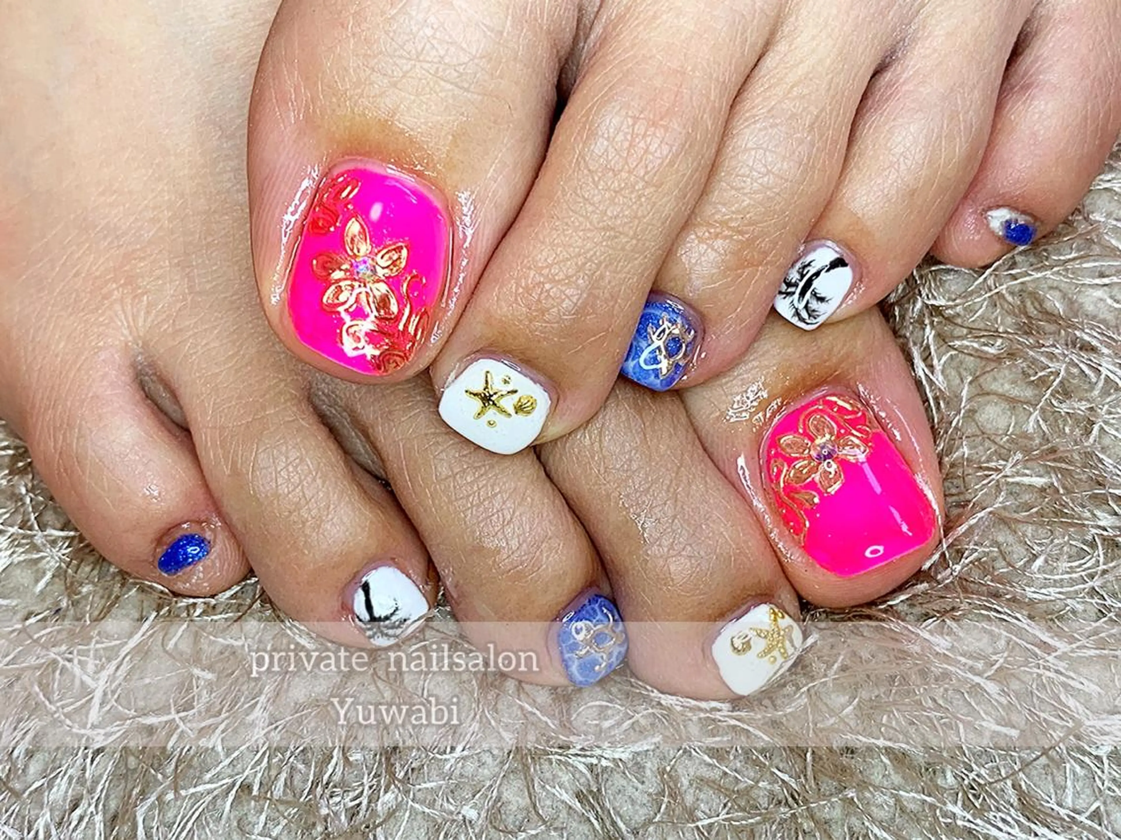 ネイル ハンドネイル フットネイル Yuwabi Nail所属・Mimore ミモア 水戸のネイルデザイン