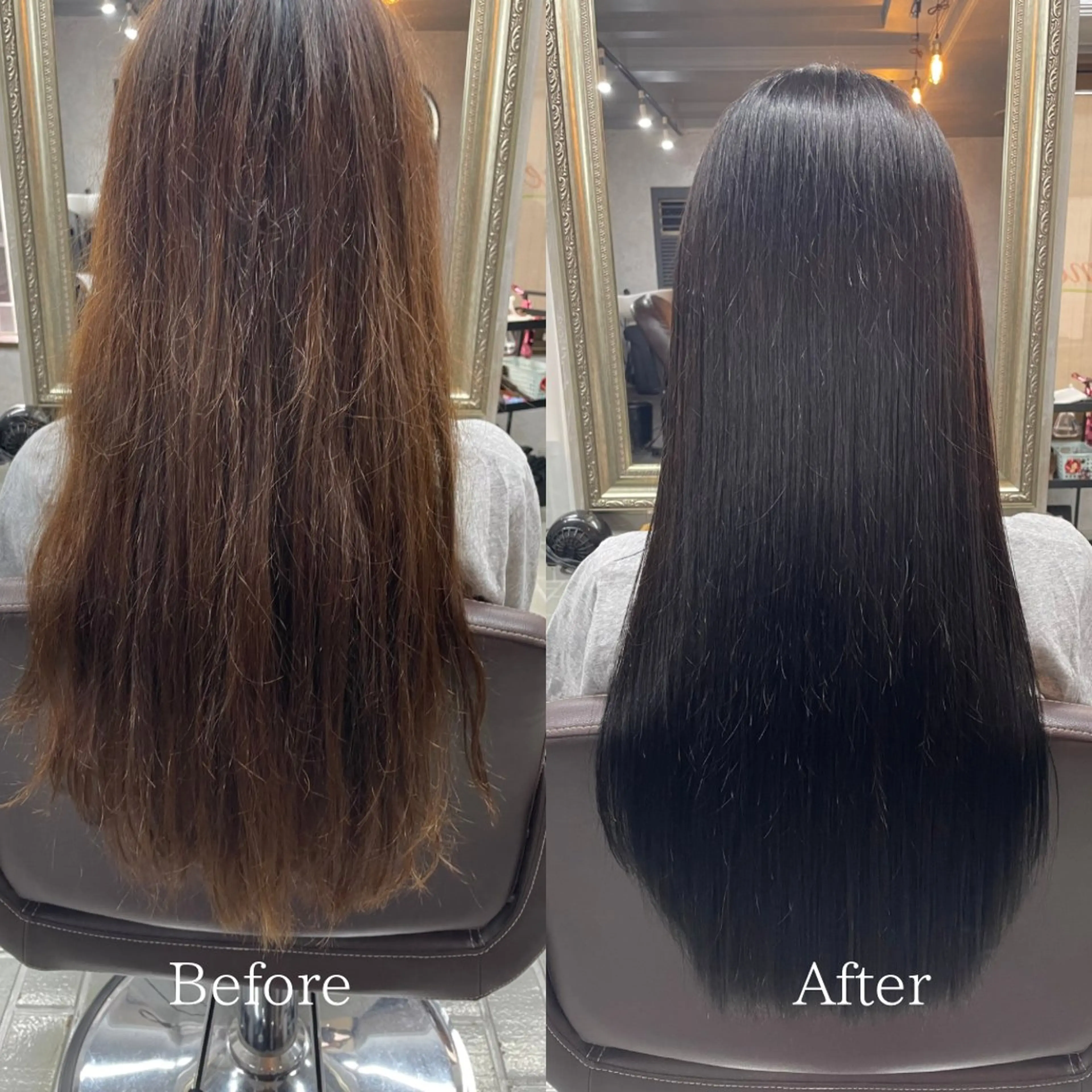 ロング 髪質改善 艶髪/透明感カラー 山﨑俊輔のヘアスタイル