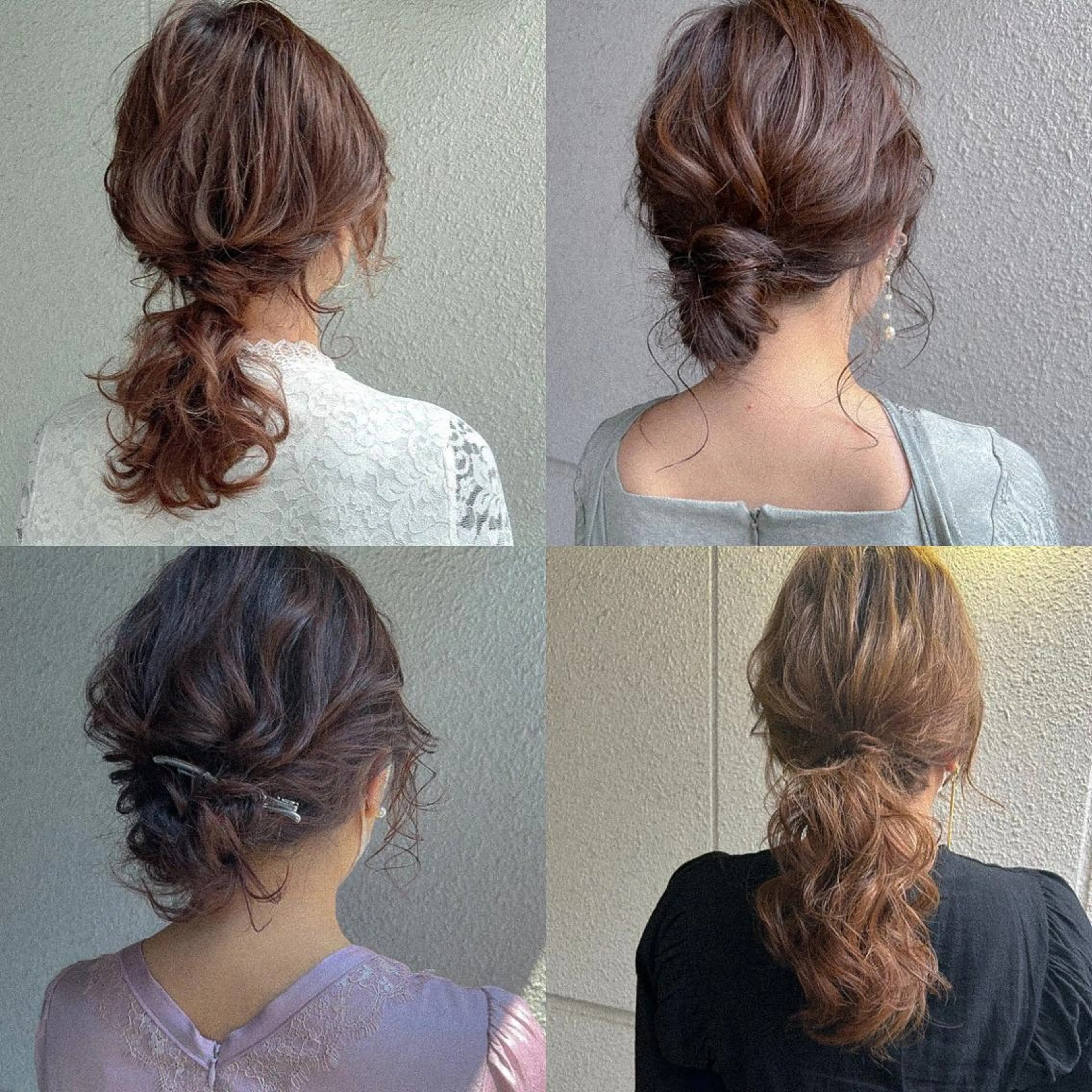 ヘアアレンジ ヘアセット カラーパティシエ facce🌼ikoのヘアスタイル