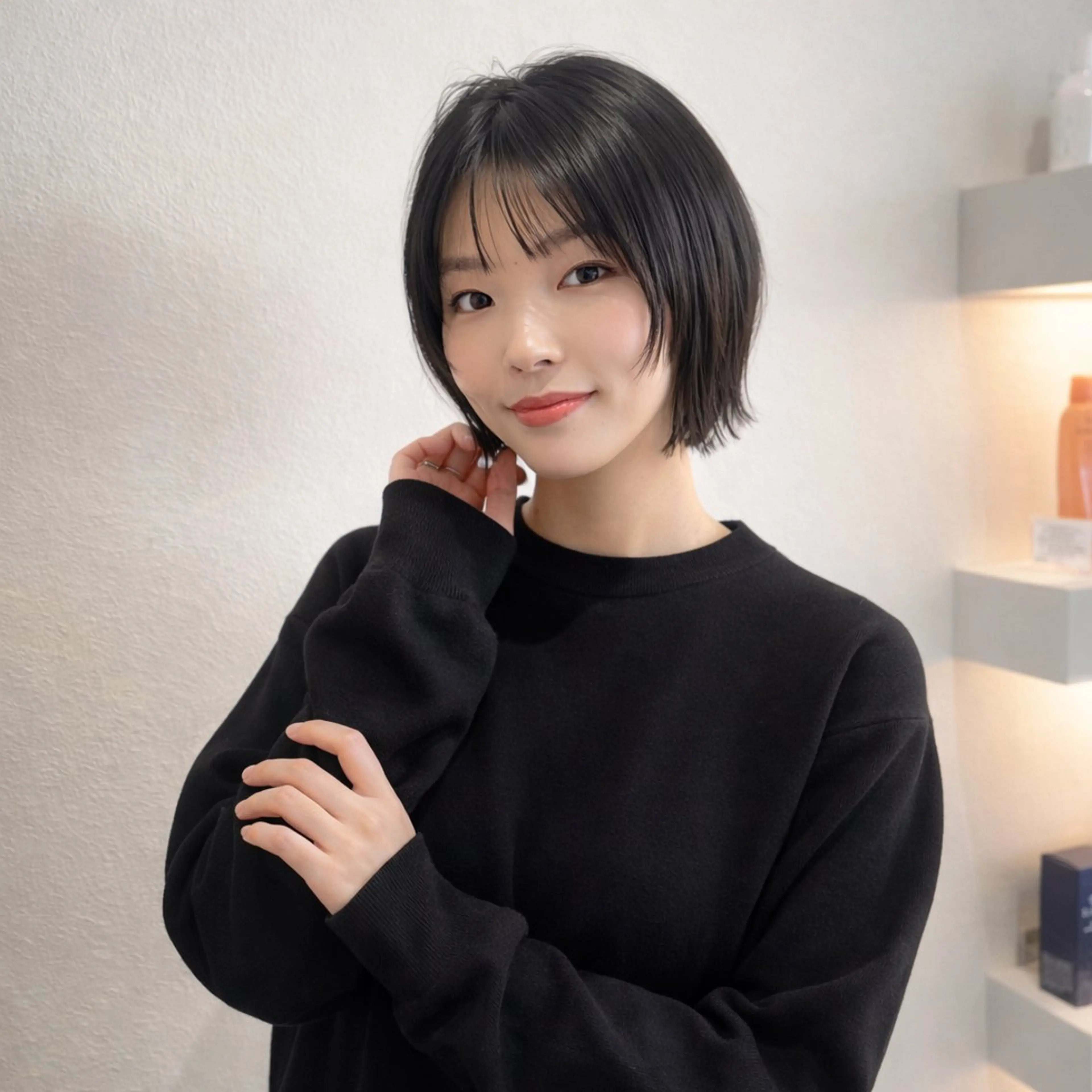 ショート カラー レイヤーカット カット ヘアカラー トリートメント 北九州美容室 🕊️わかな✂︎のヘアスタイル