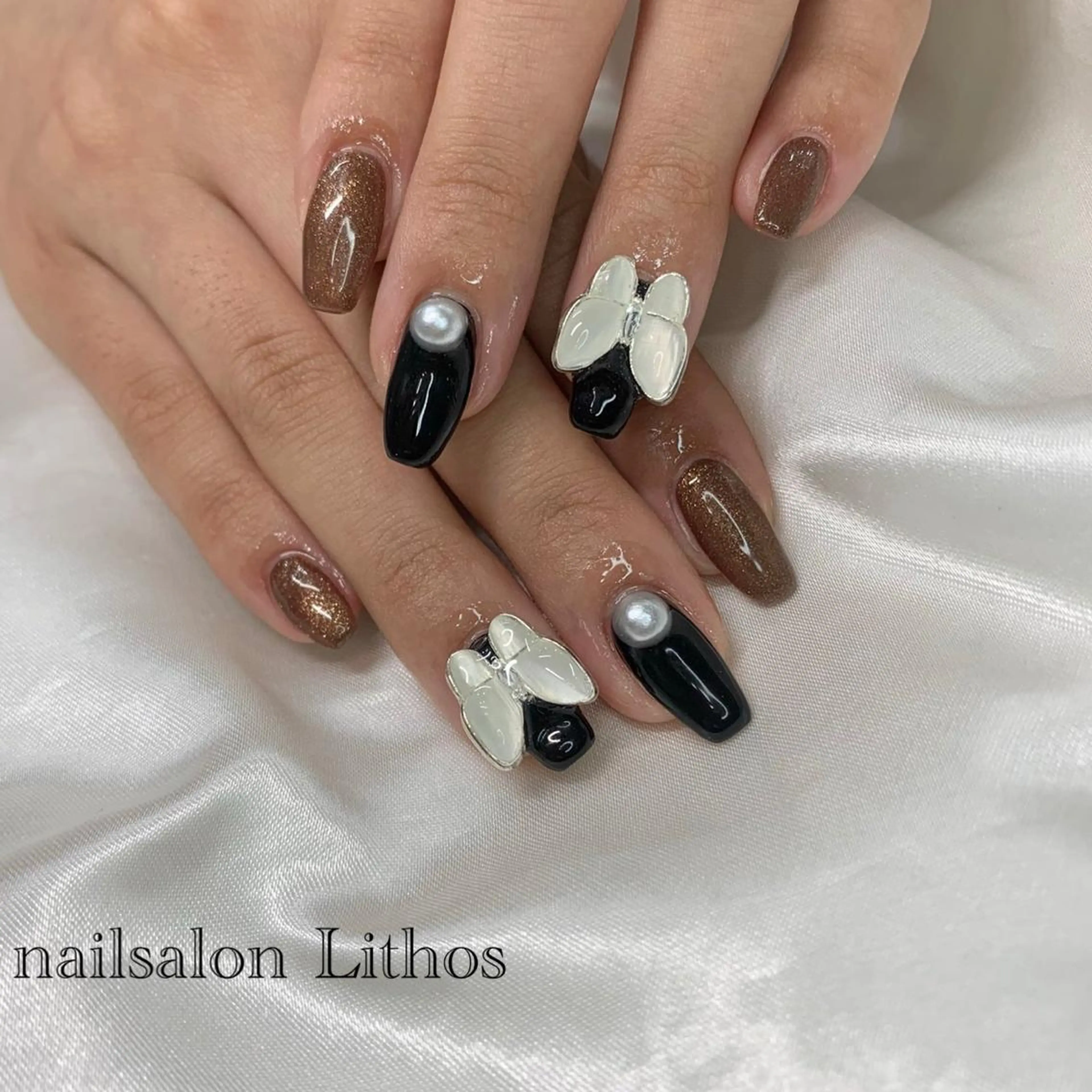 ネイル 韓国ネイル ハンドネイル nailsalon Lithos所属・nailsalon Recontreのネイルデザイン