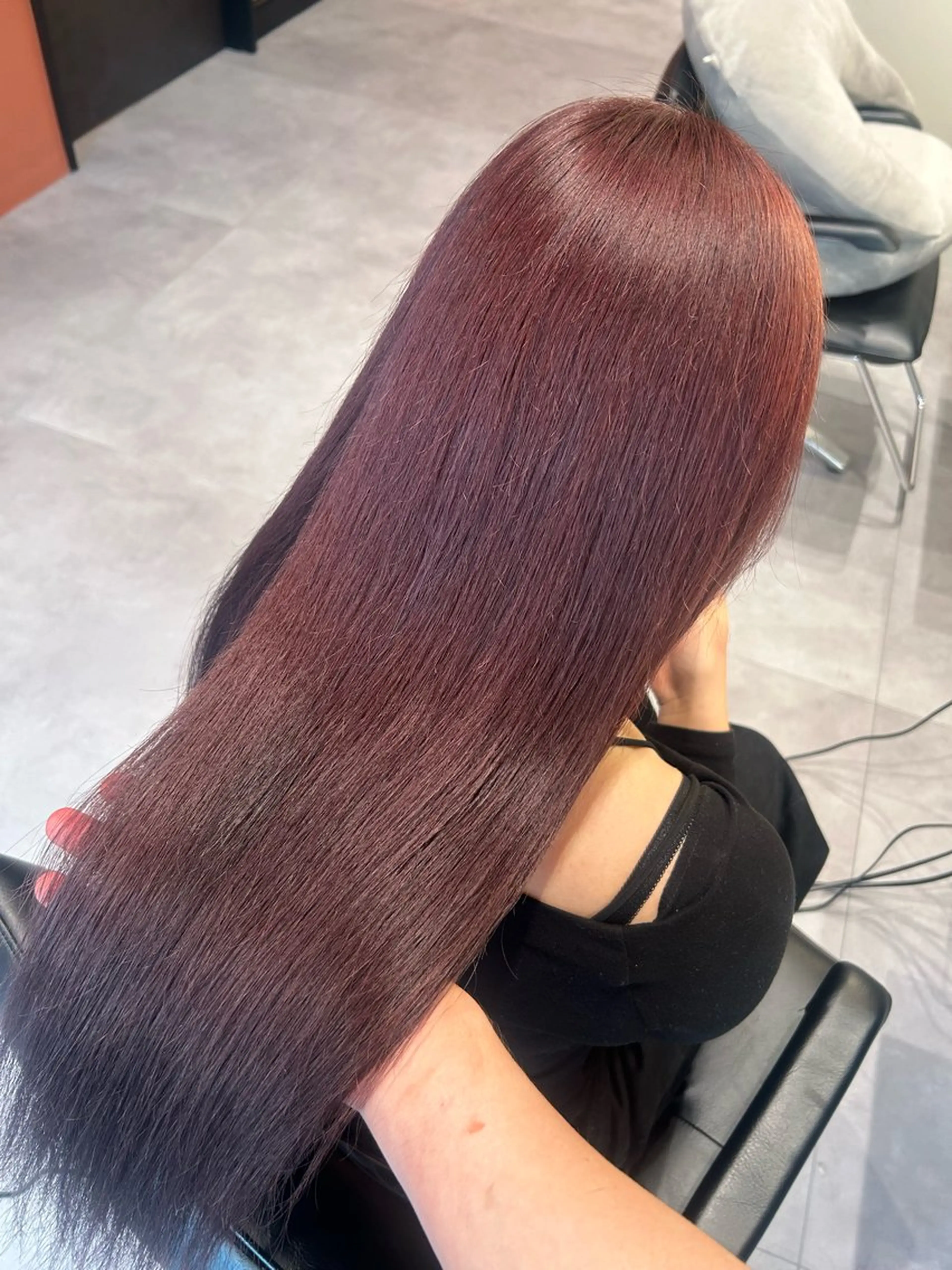 ロング カラー ブラウンカラー ヘアカラー 🍓似合わせ　暖色 カラー🍓ayumuのヘアスタイル