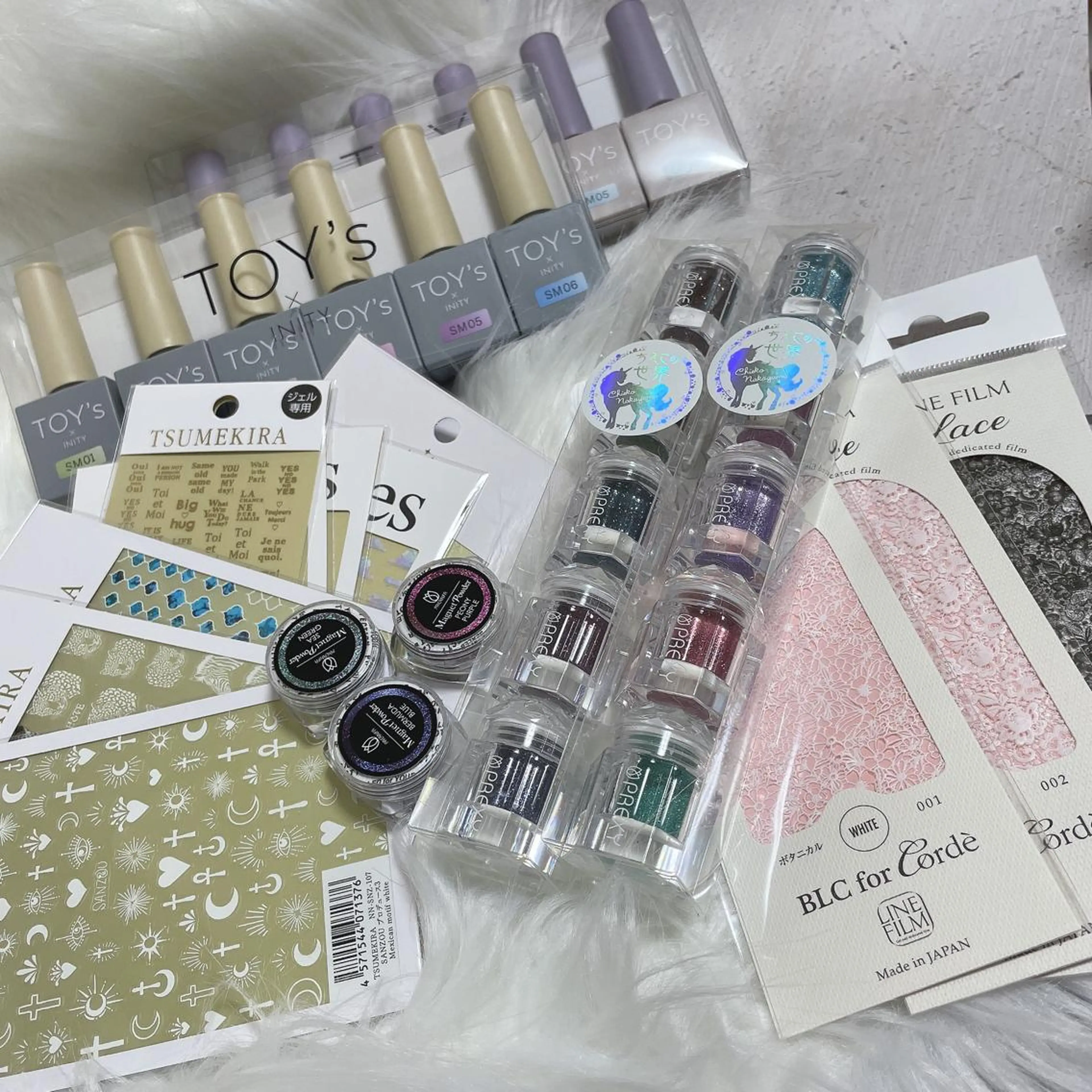 ネイル ラメ(グリッター) マグネットネイル nail salon Linoのネイルデザイン