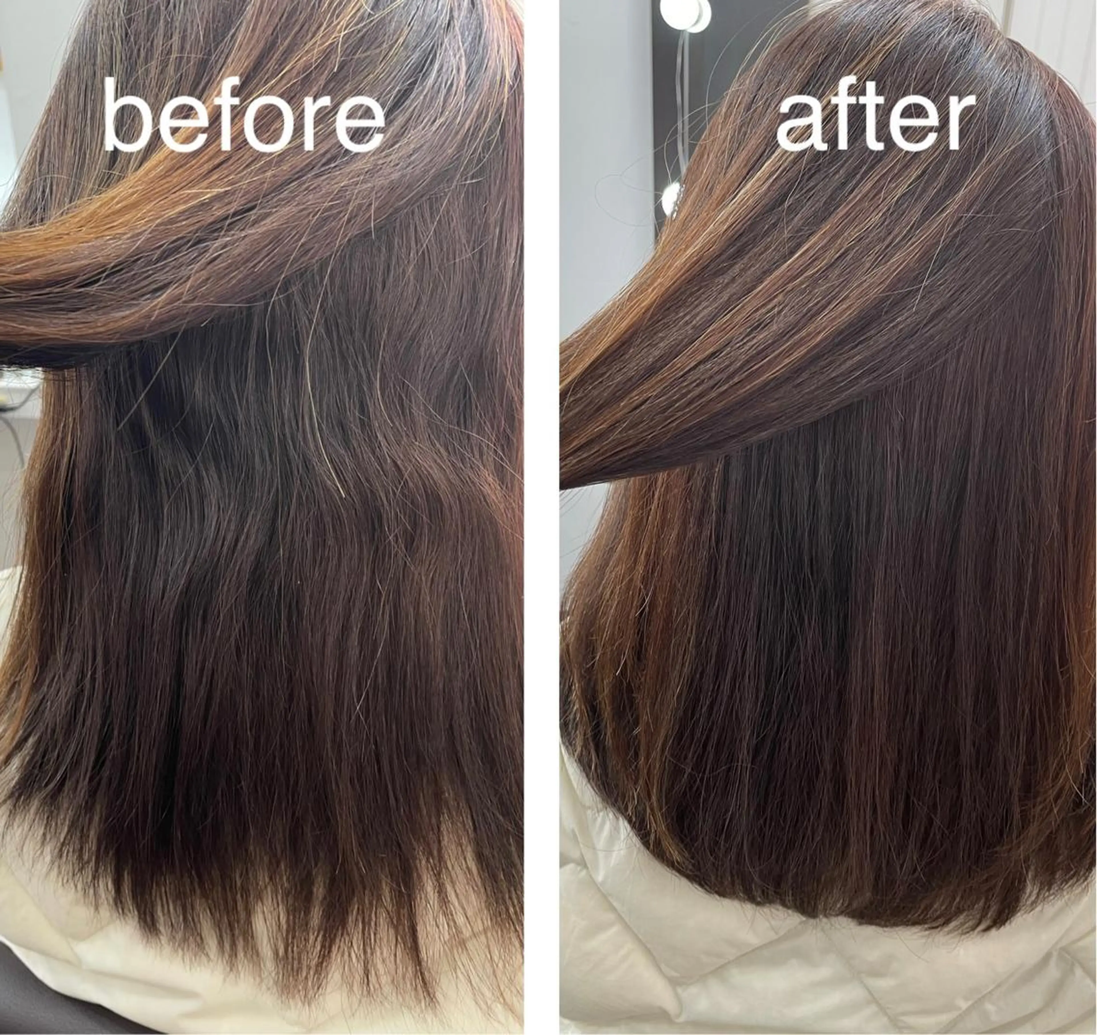 自由が丘ではFORMAだけ･髪質改善エアーストレート(ストレートアイロンを使わない弱酸性縮毛矯正)縮毛矯正を卒業したい方の写真