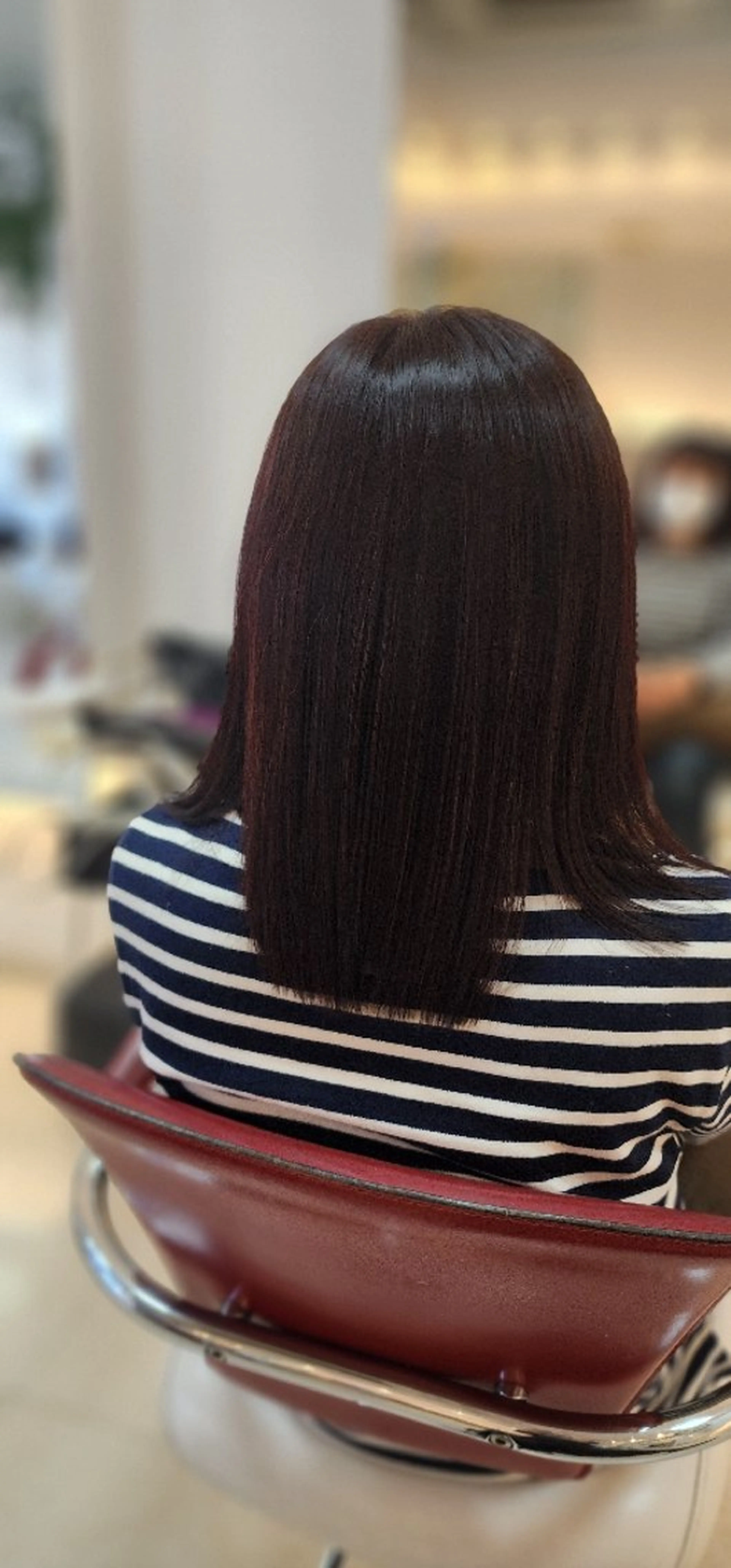 セミロング カラー hairmake Juinのヘアスタイル