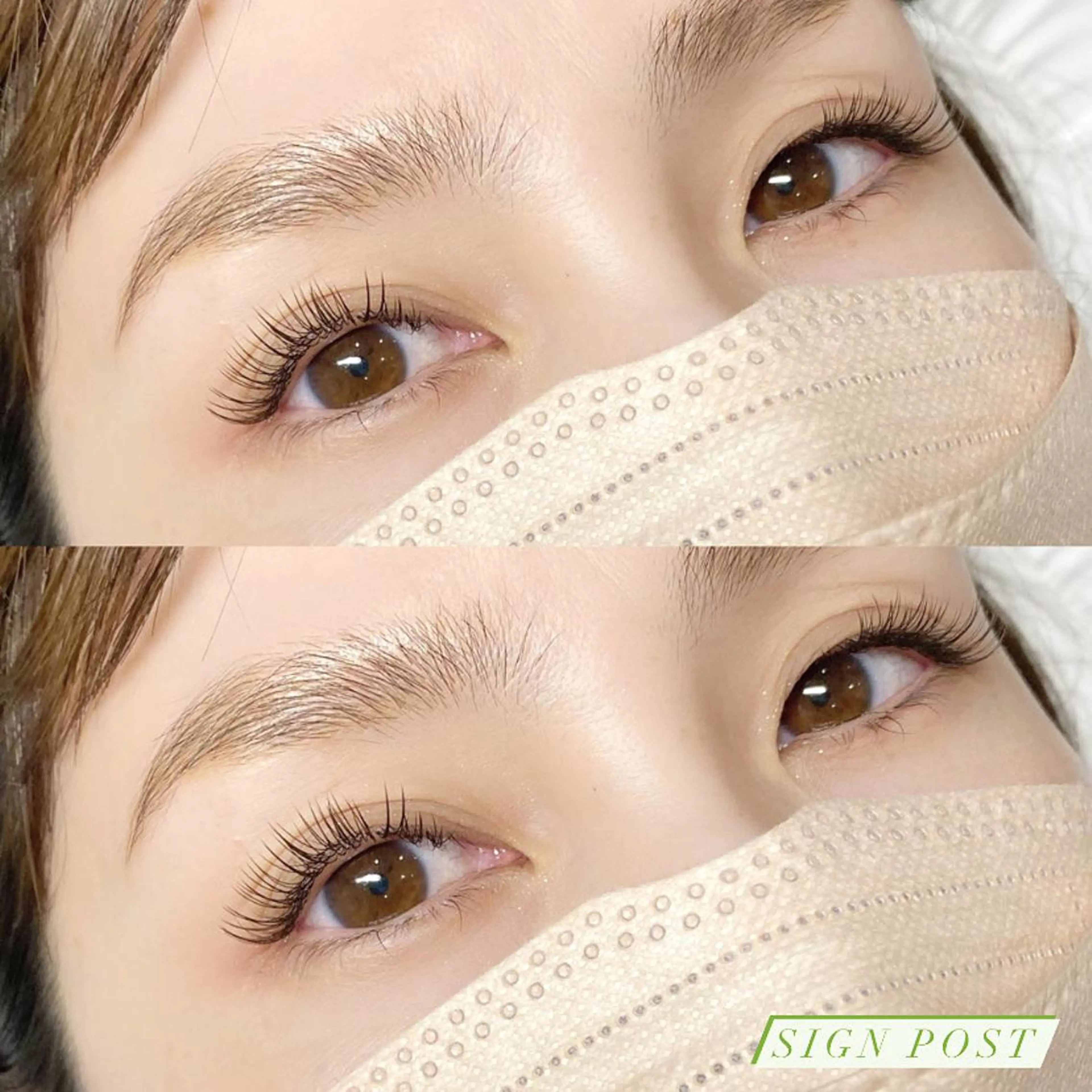 マツエク・マツパ フラットラッシュ signpost 田村の眉毛・アイブロウイメージ