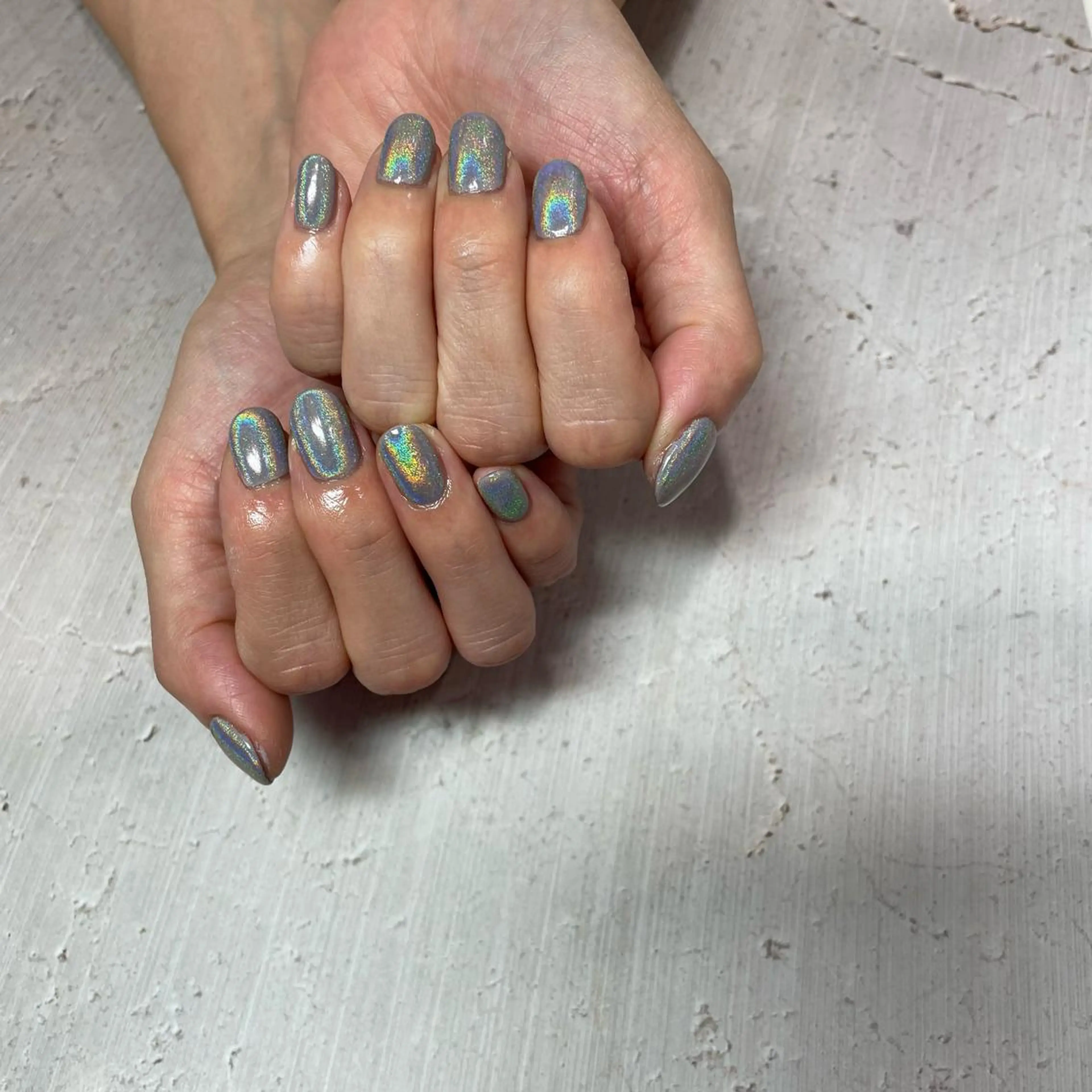 ネイル オーロラネイル 山中 祥華の眉毛・アイブロウイメージ