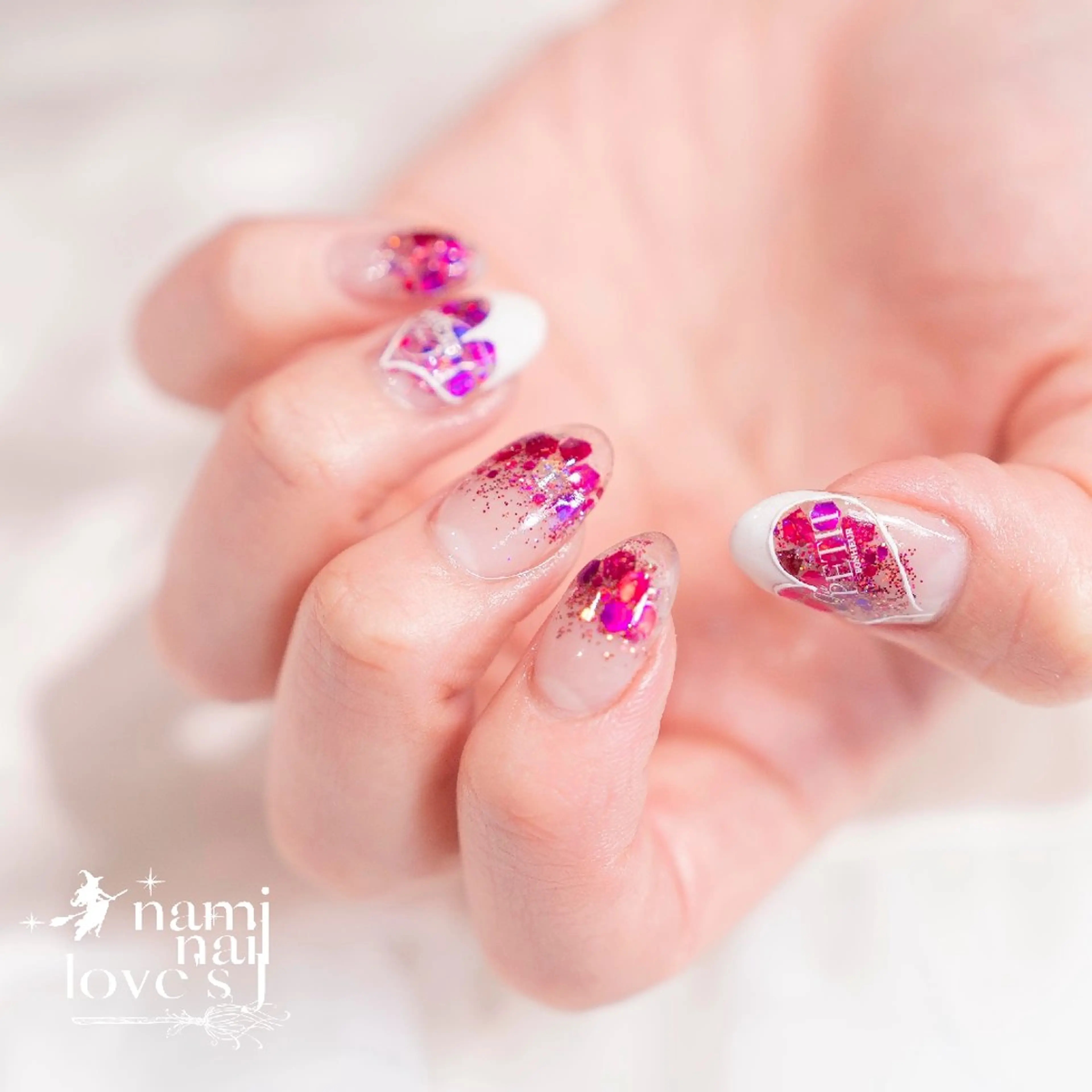 ネイル アートネイル ワンカラーネイル 内 奈美のネイルデザイン