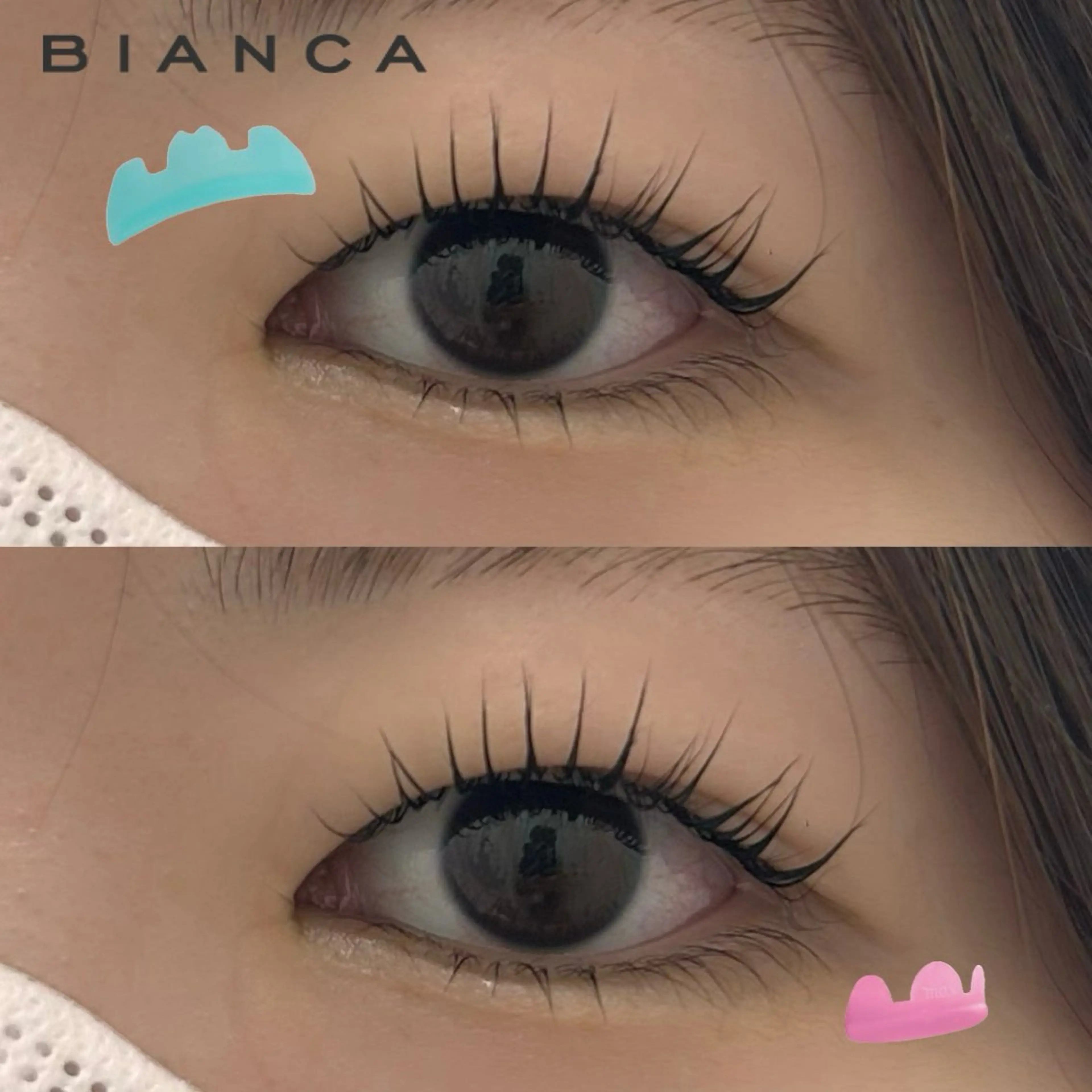 マツエク・マツパ 🌱‬Bianca 大宮店 MAEDAのマツエク・マツパデザイン