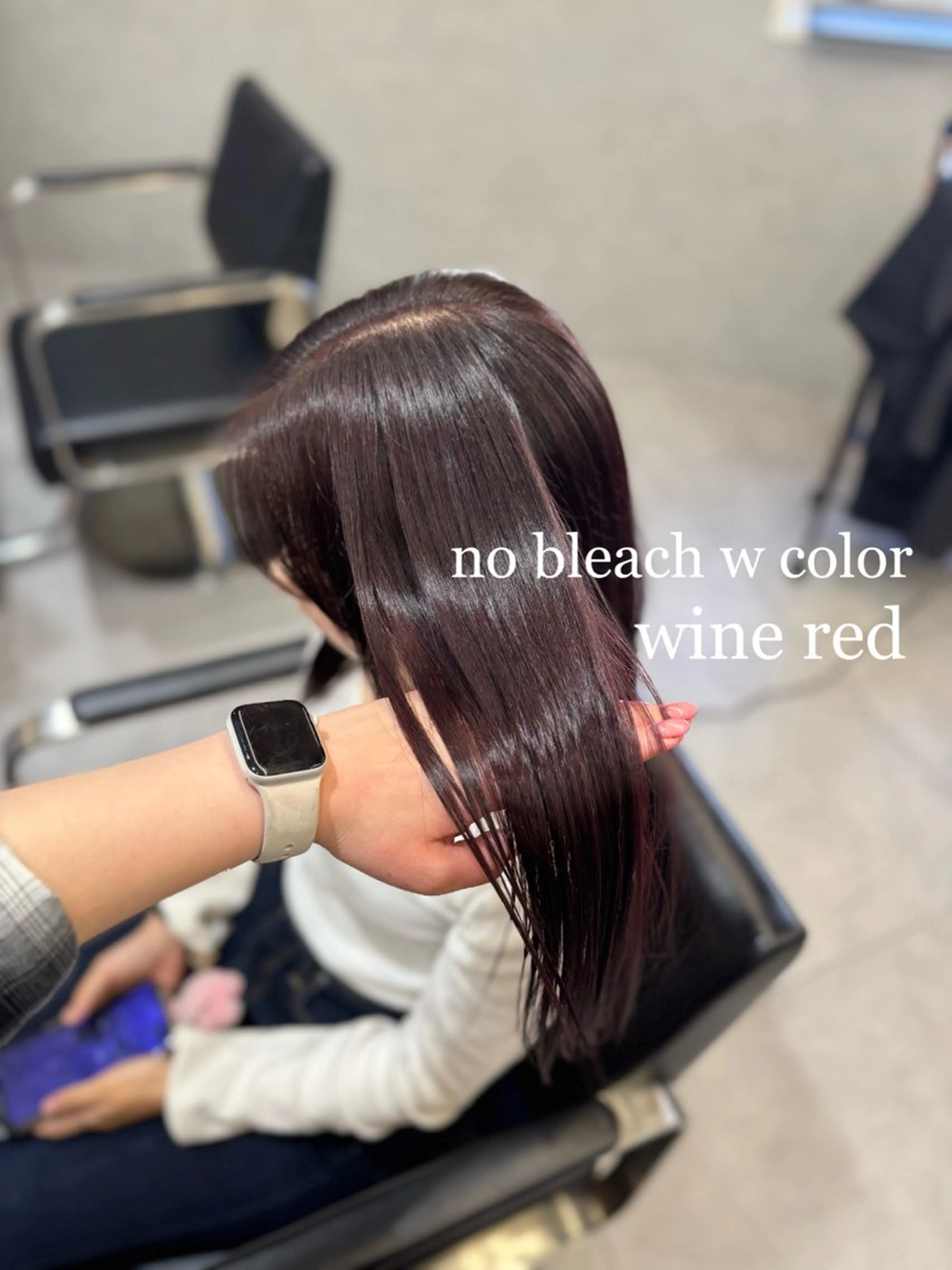 カラー NAO/ 髪質改善/艶カラーのヘアスタイル