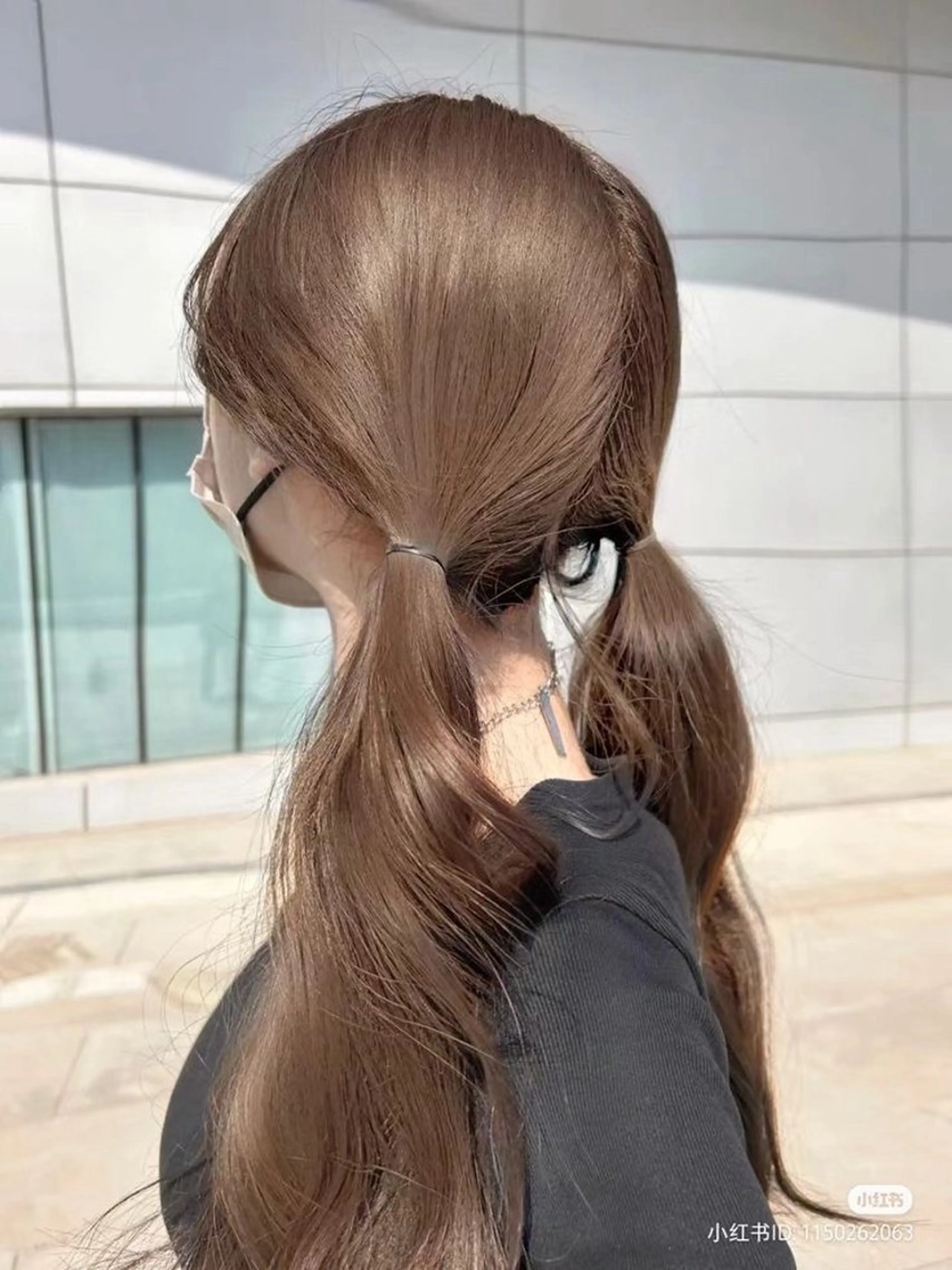 カラー 透ける透明感カラー 🤍anju🎀のヘアスタイル