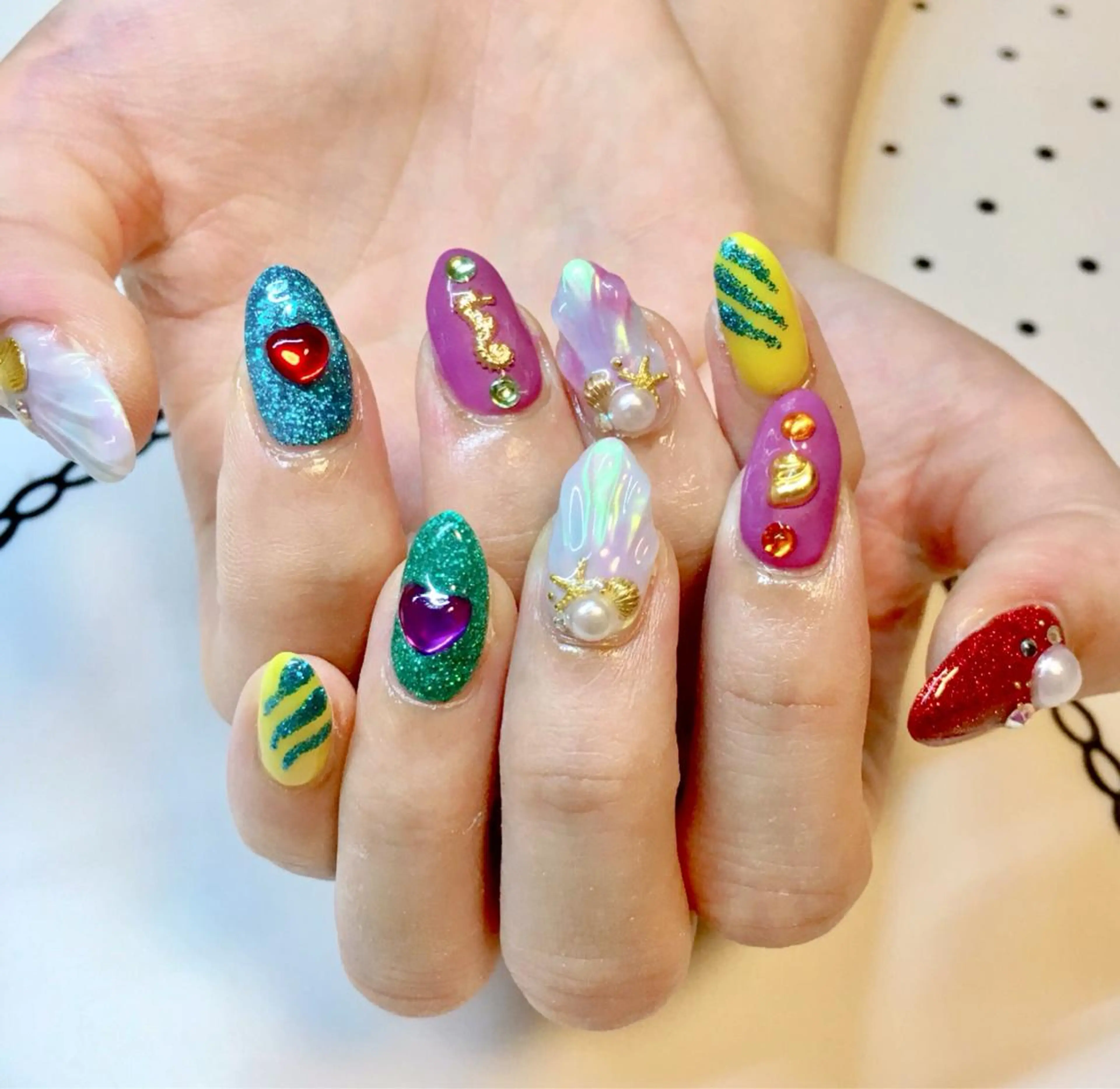 ネイル ハンドネイル nailsalon sugarr所属・nailist cocoのネイルデザイン