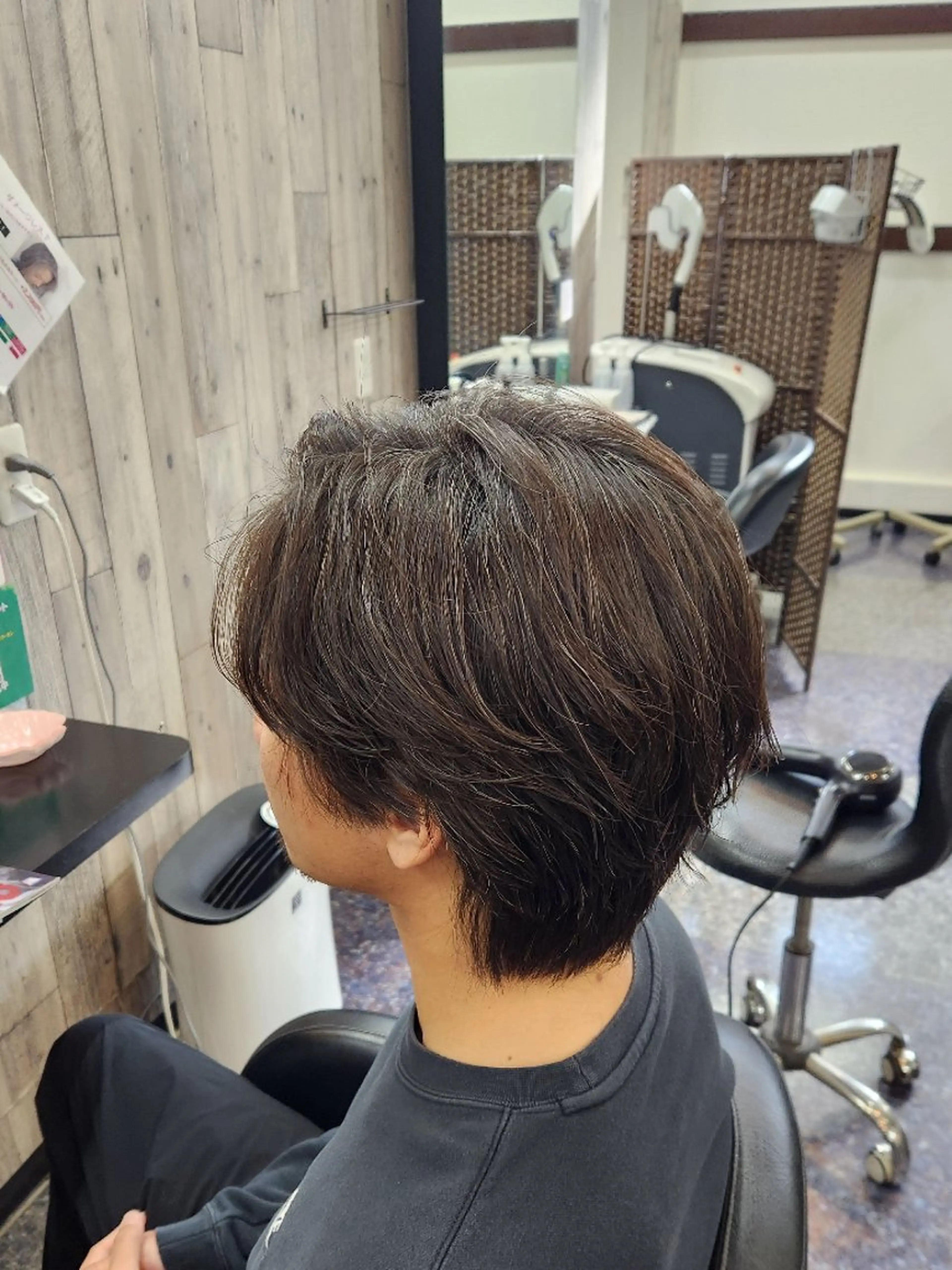 メンズ カット 岩瀬 未来のヘアスタイル