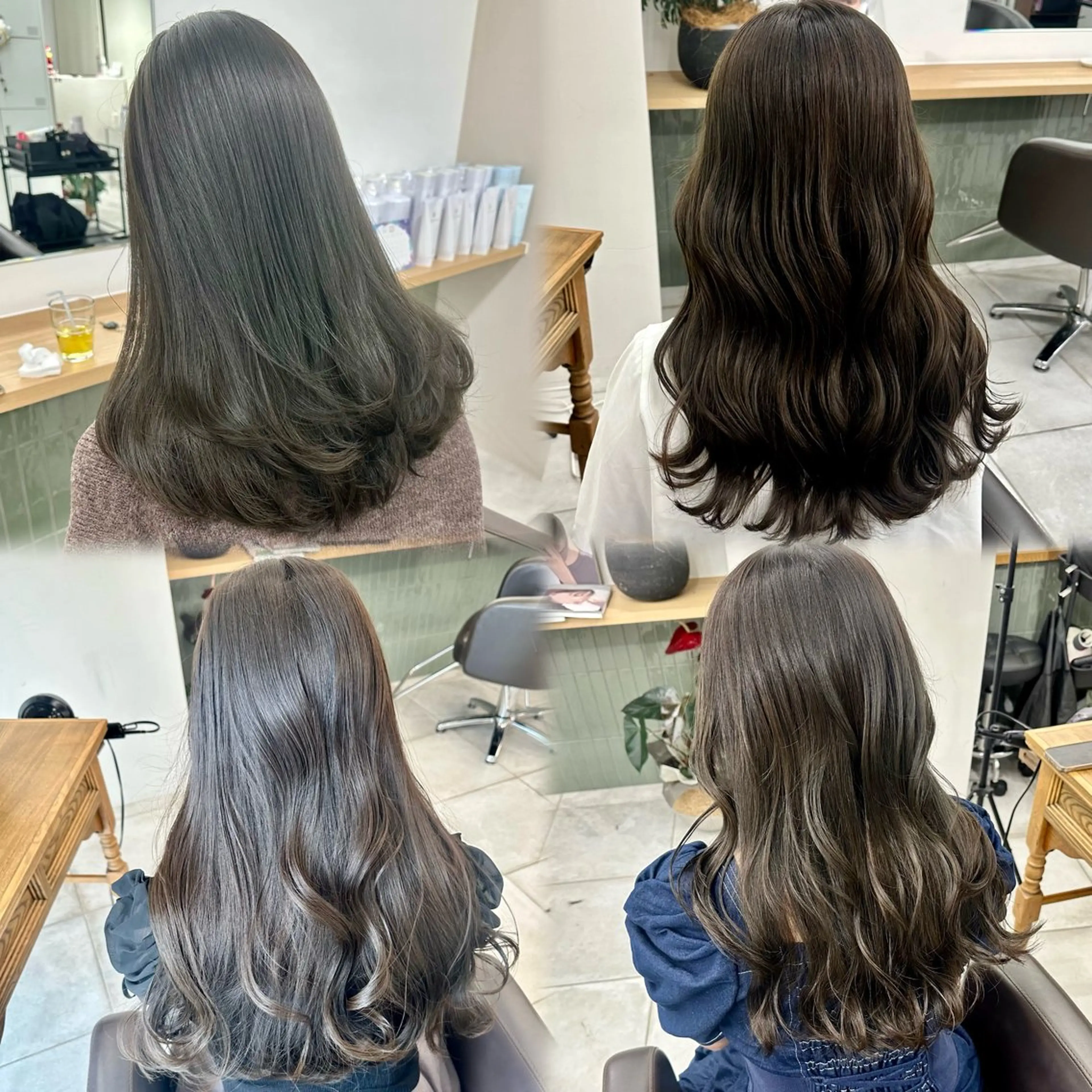 セミロング カラー カット ヘアカラー トリートメント ブリーチなし/レイヤ ー特化🌈Tommyのヘアスタイル