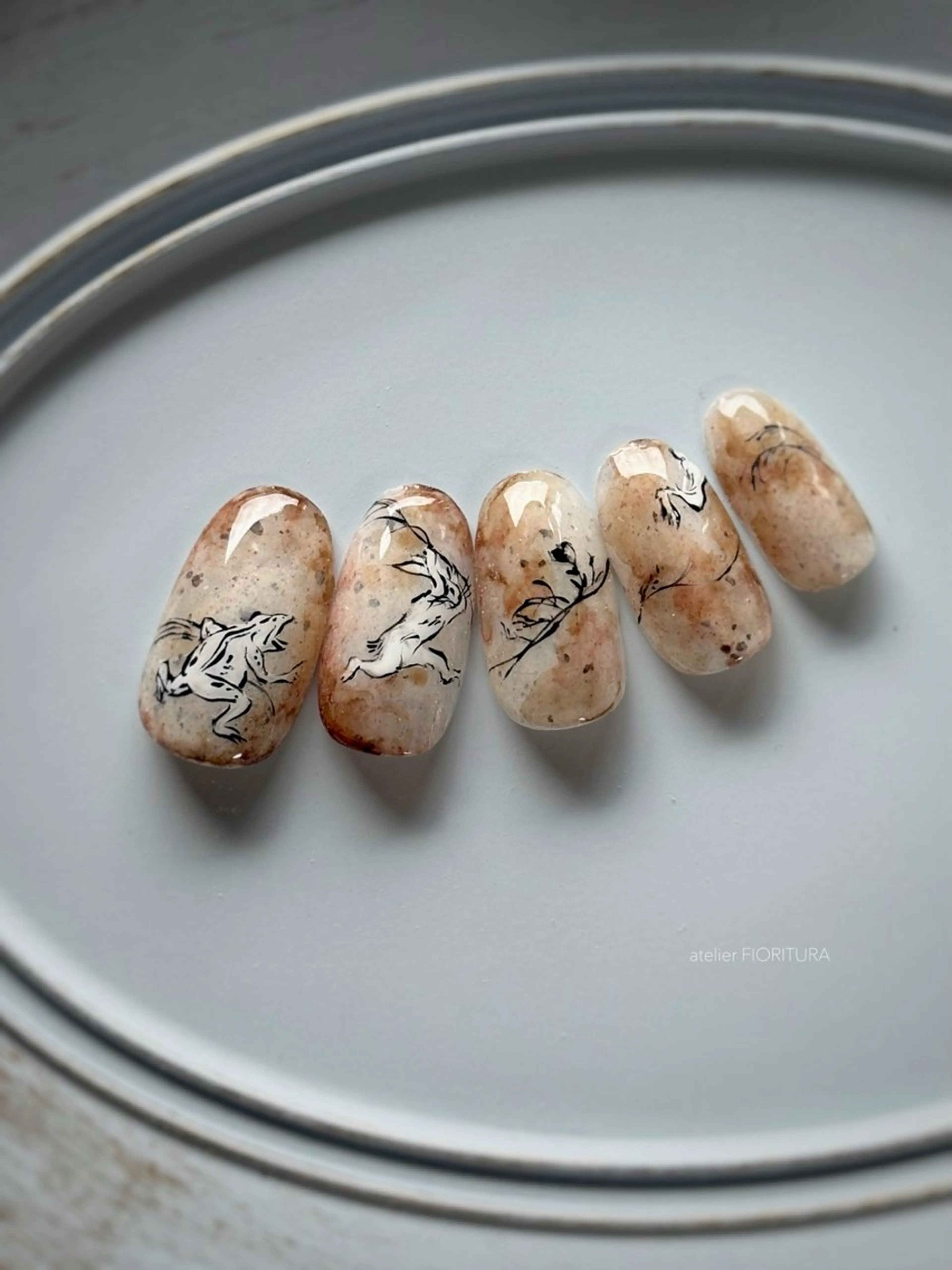 ネイル ハンドネイル FIORITURA Maikoのネイルデザイン