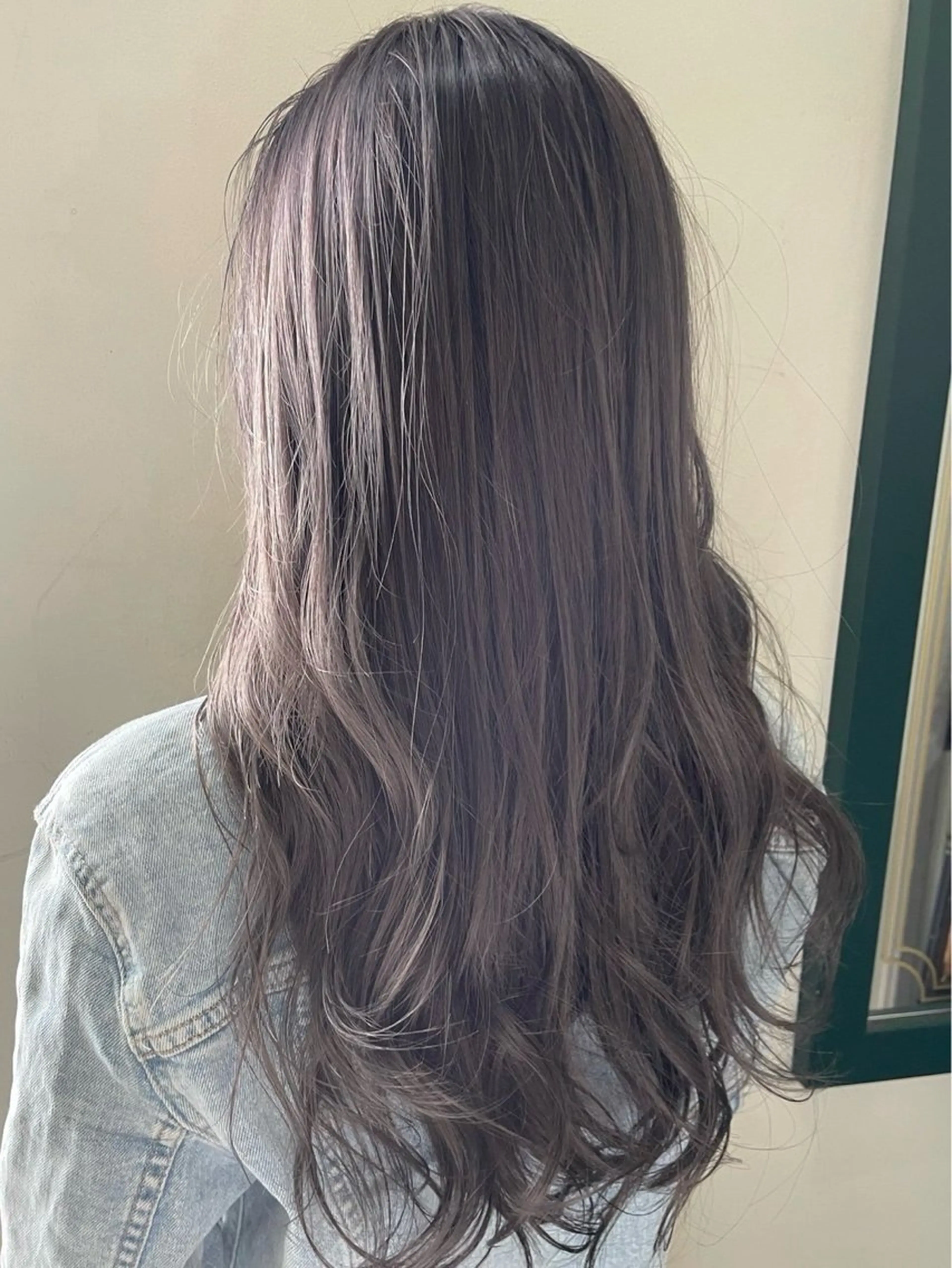 ロング カラー hair design NORM所属・吉田裕太/ハイライト ダブルカラーのヘアスタイル