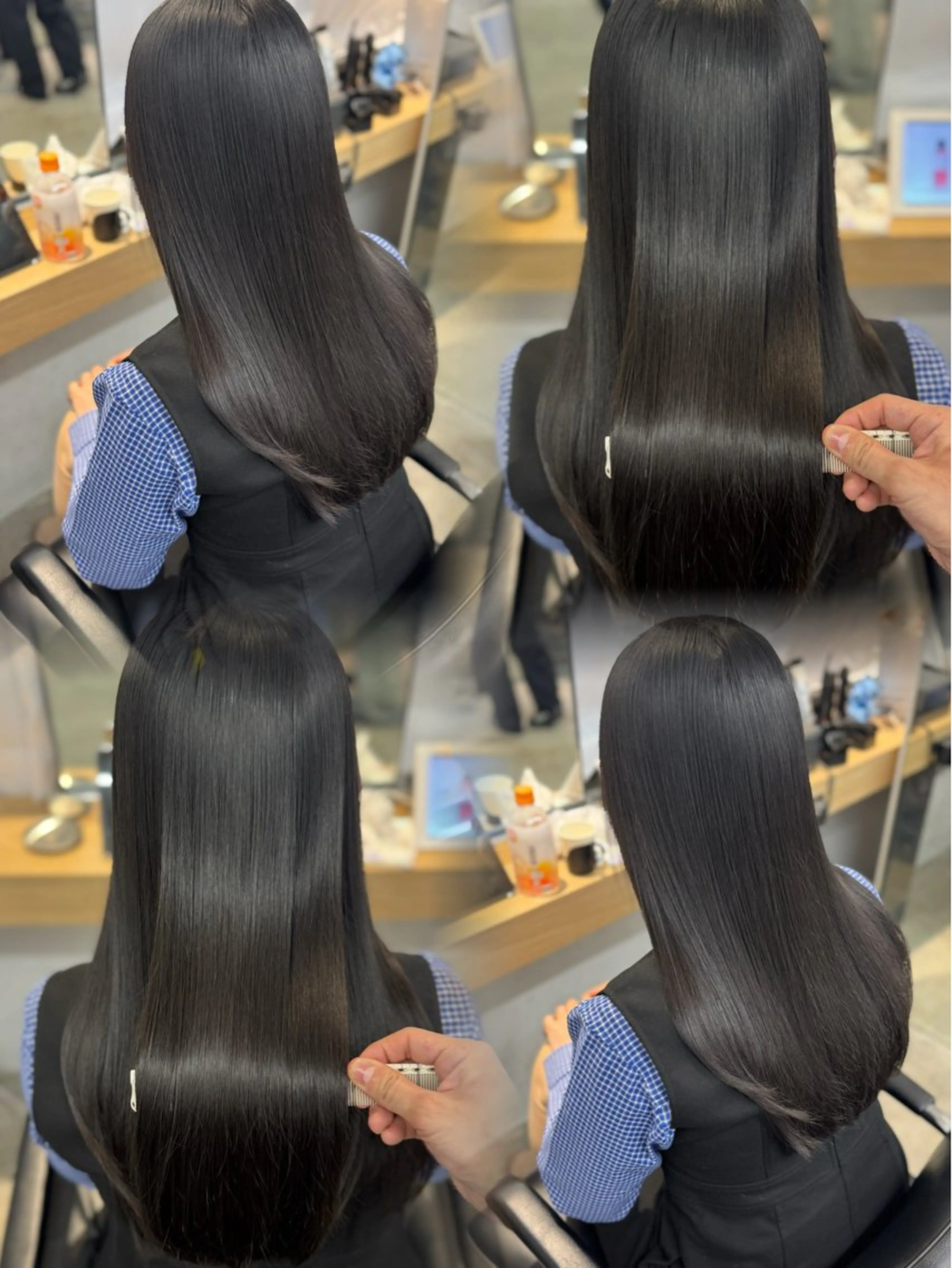 セミロング leo/ロング／ レイヤーカット⛈️のヘアスタイル