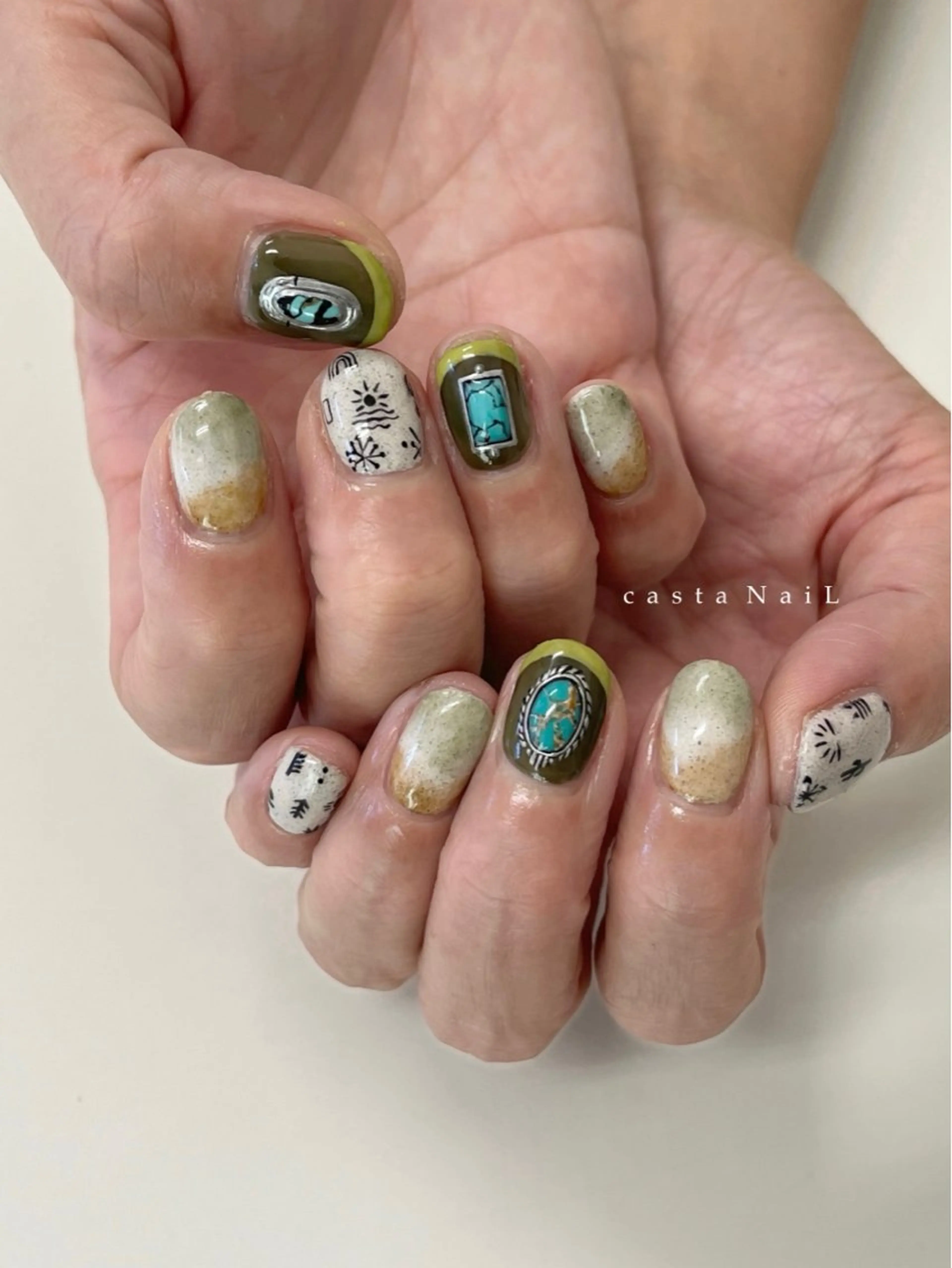 ネイル c a s t a N a i Lのネイルデザイン