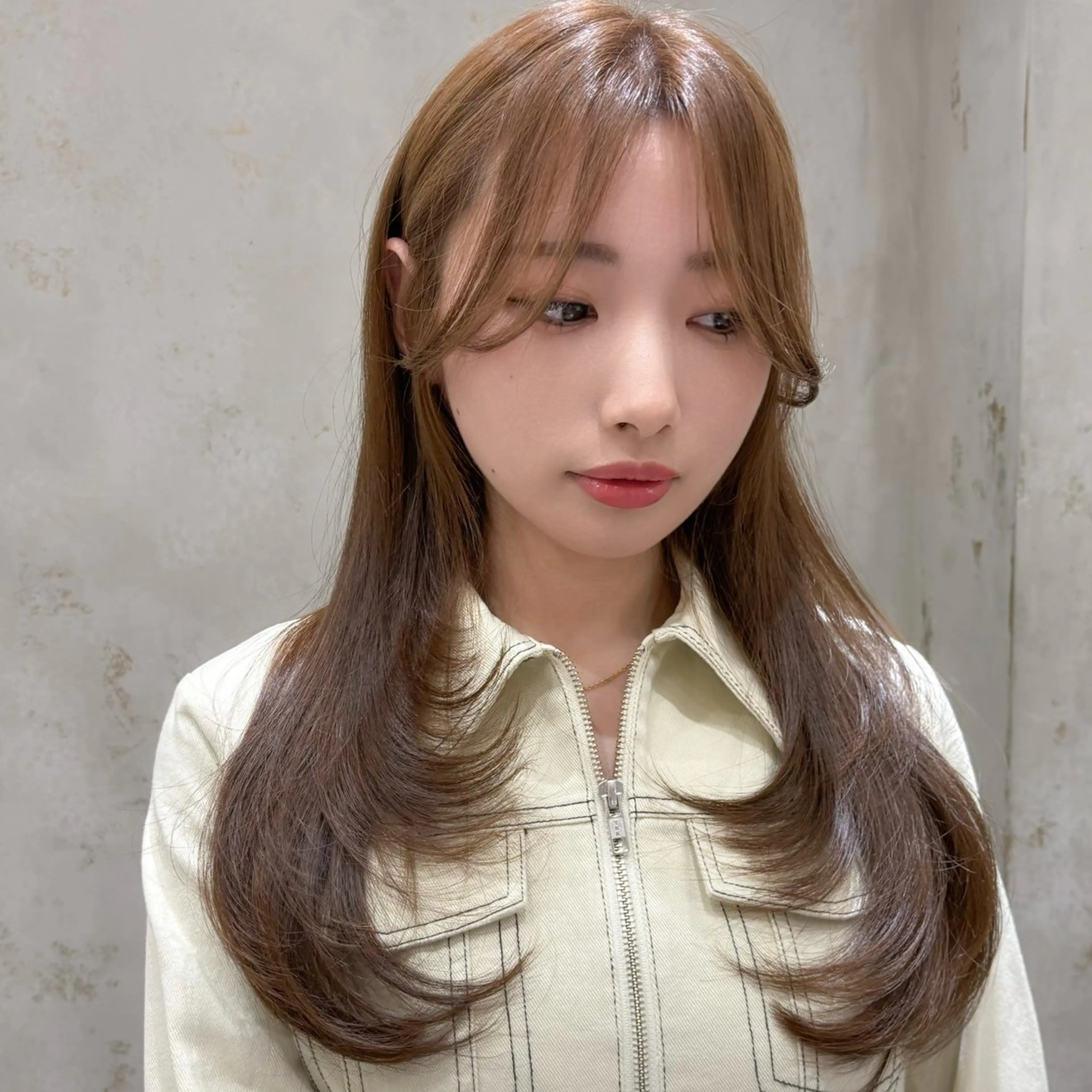 ロング 原宿/韓国レイヤー ボブ/顔周りYasuのヘアスタイル