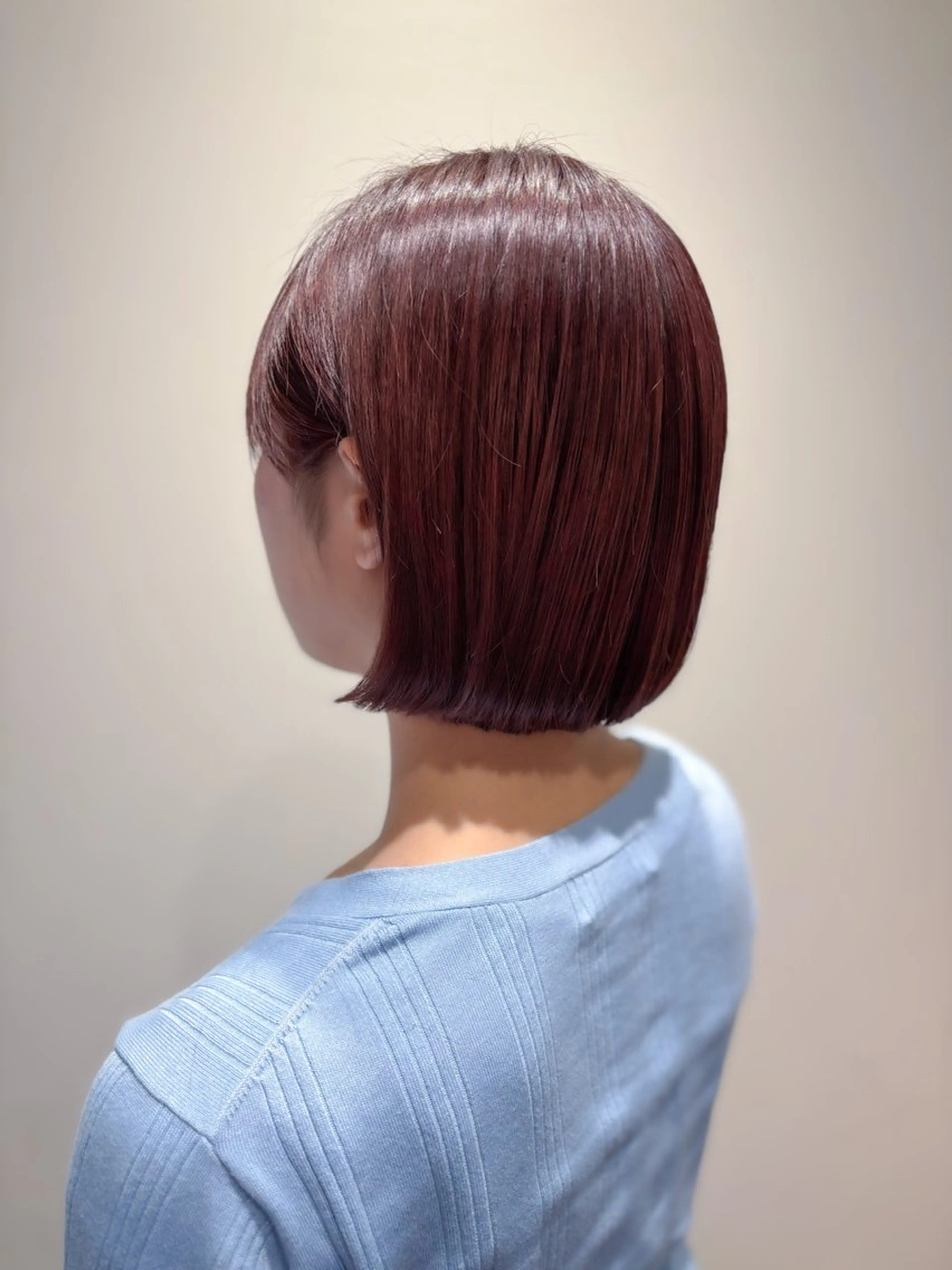 ショート カラー ブラウンカラー ピンクカラー ピンクブラウン カット ヘアカラー ducha所属・DUCHA Tomida naoのヘアスタイル