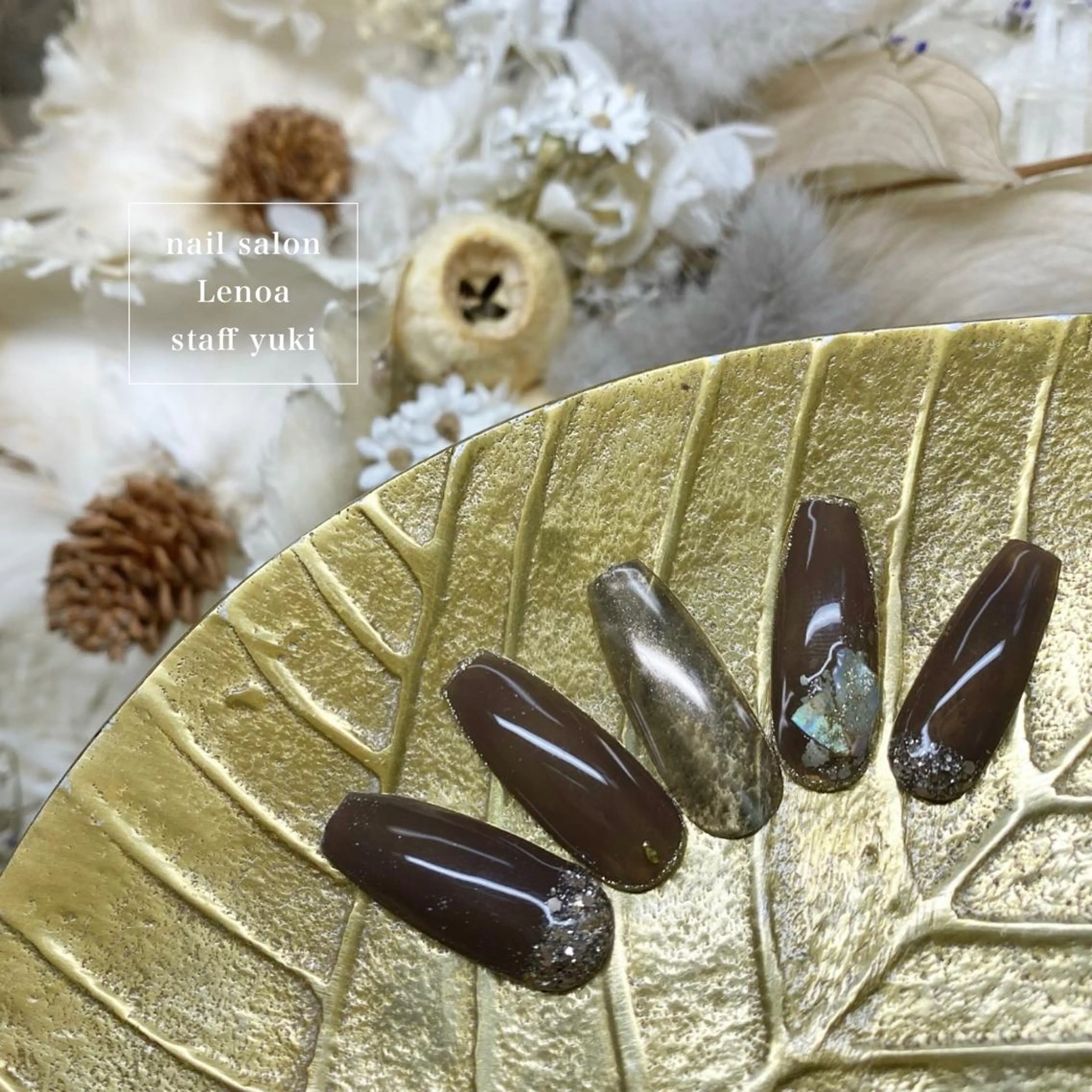 ネイル ハンドネイル Lenoa Yukiのネイルデザイン