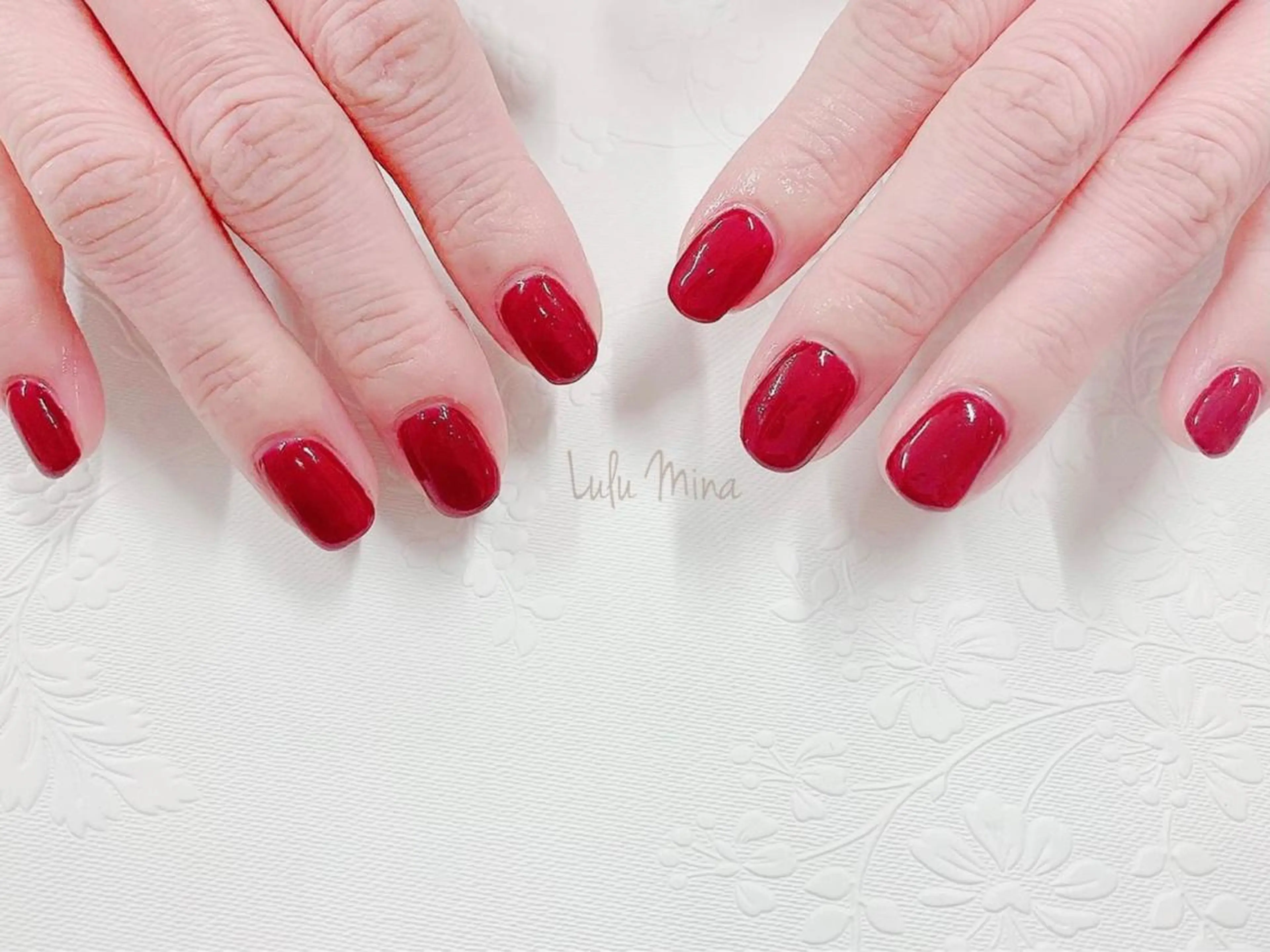 ネイル ハンドネイル ルルミーナネイリスト サワコのネイルデザイン