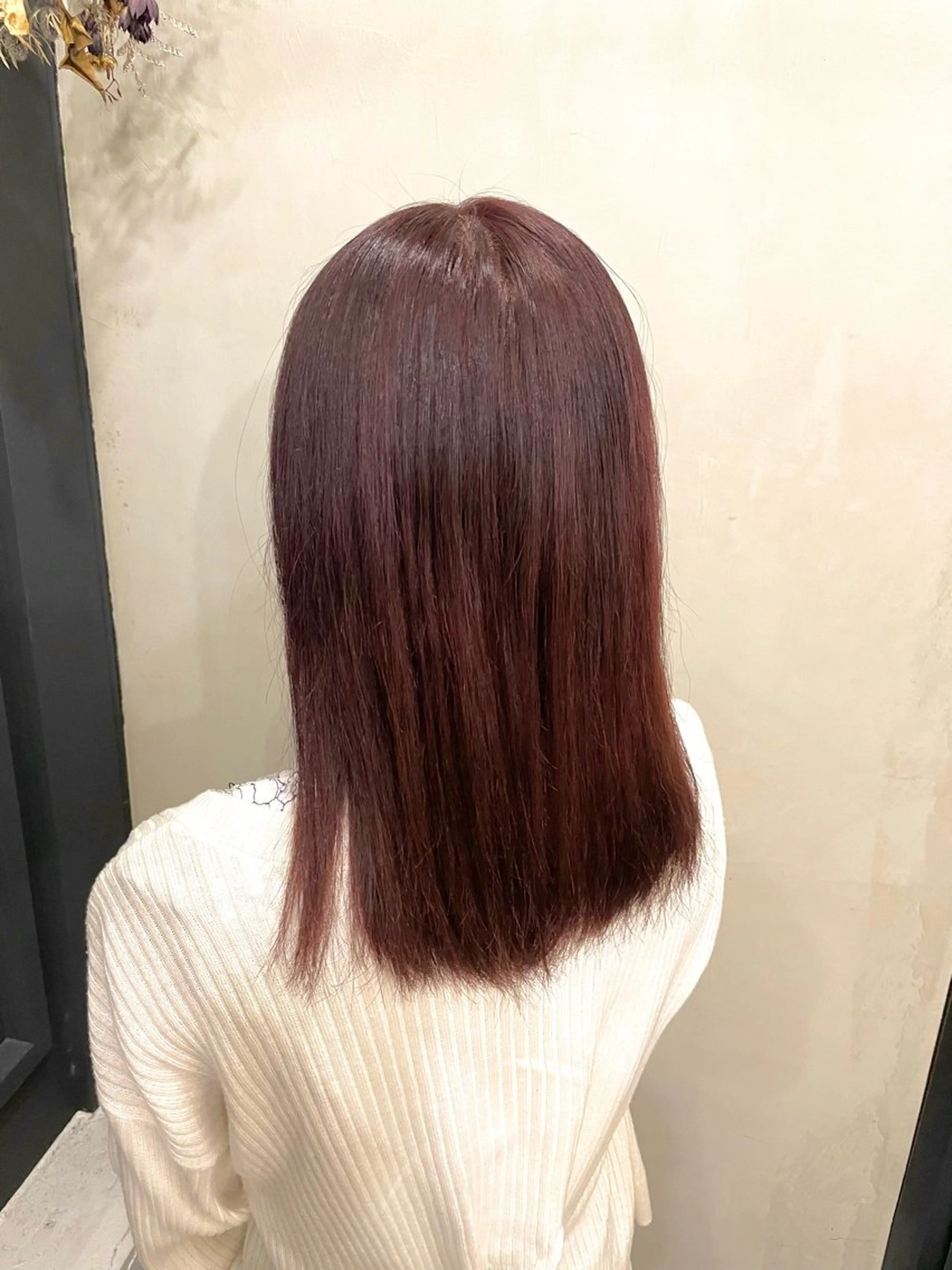 ロング カラー ピンクカラー ✨レディースカット モデル募集✨イブキのヘアスタイル