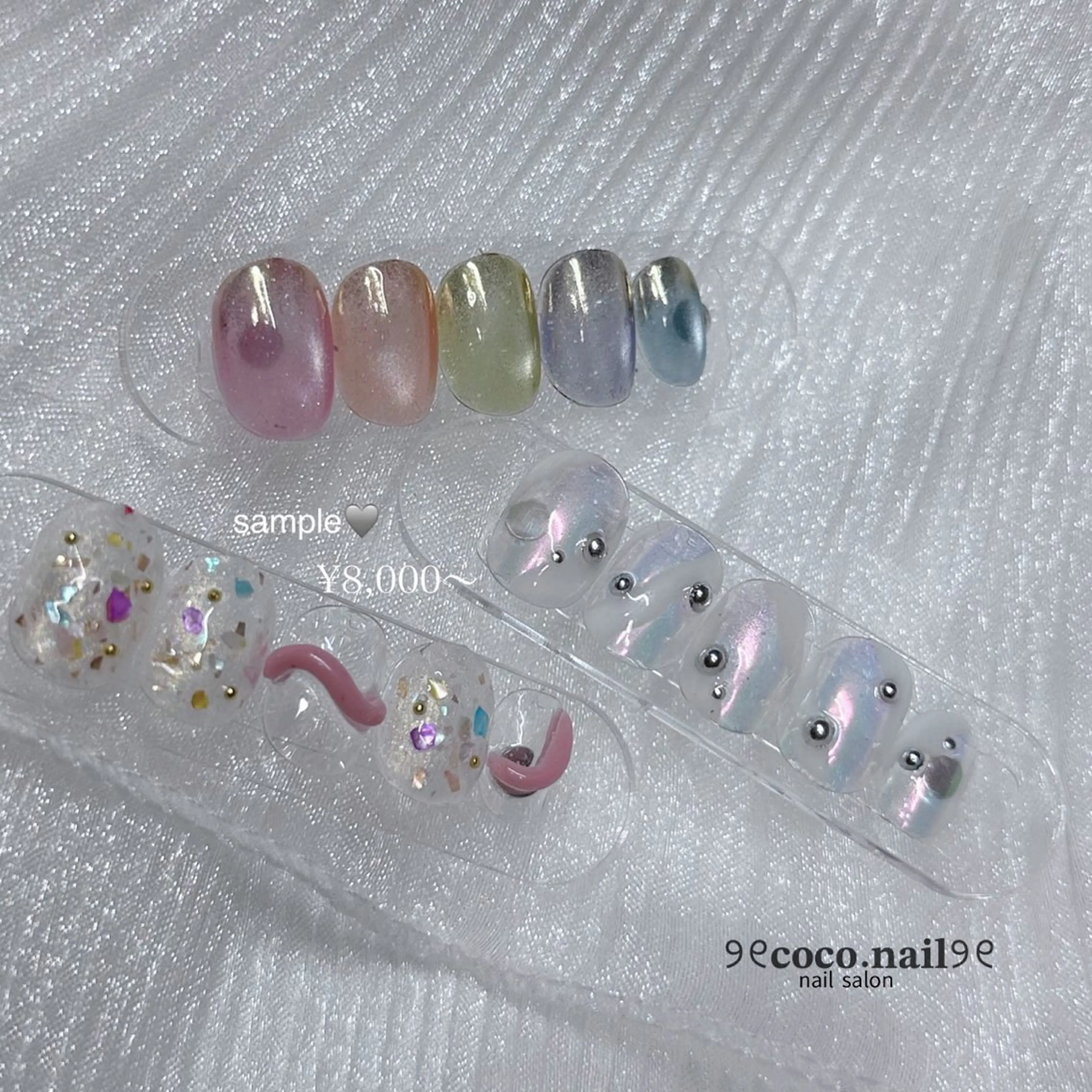 ネイル lili.nail y2k/ワンホンのネイルデザイン