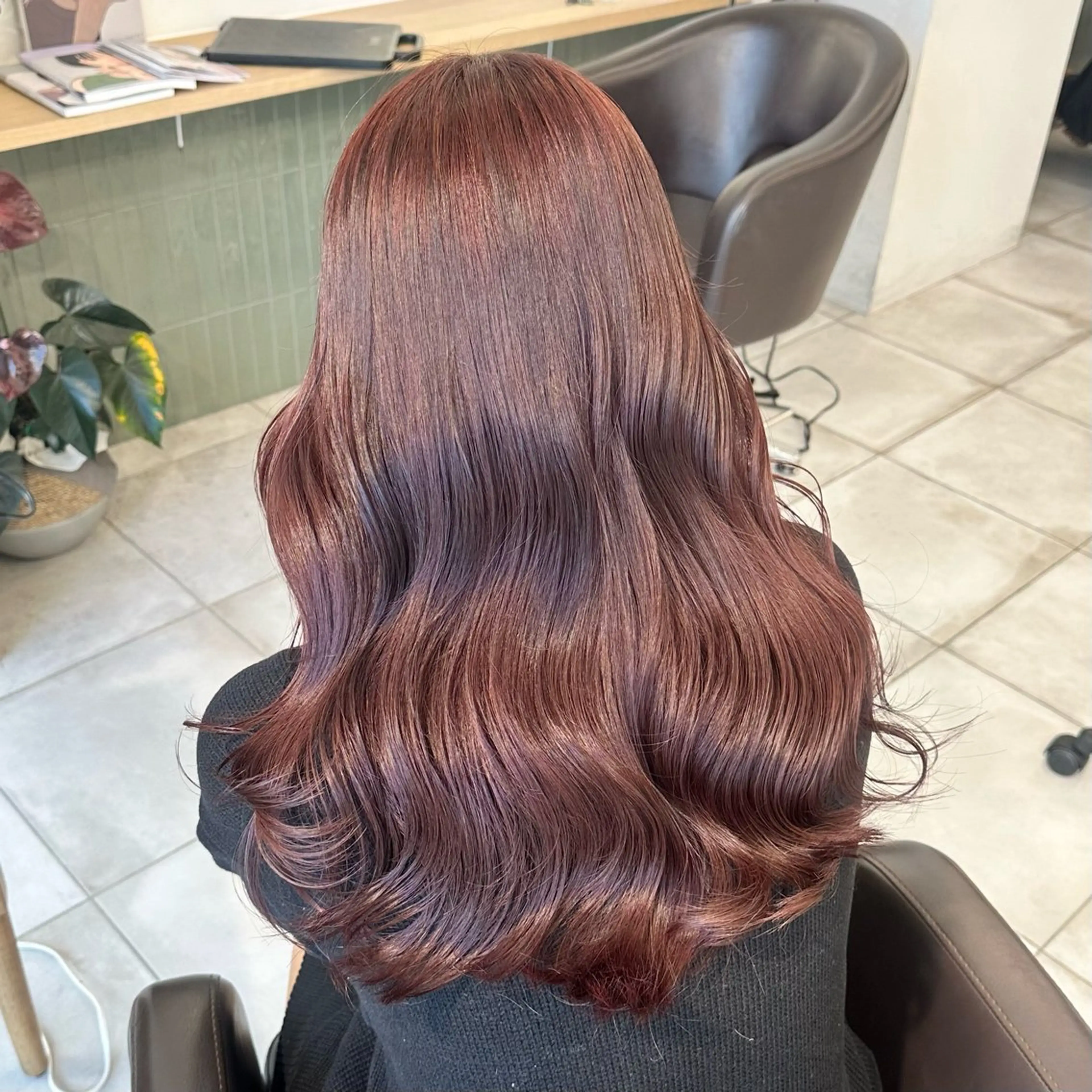 セミロング カラー カット ヘアカラー トリートメント ブリーチなし/レイヤ ー特化🌈Tommyのヘアスタイル