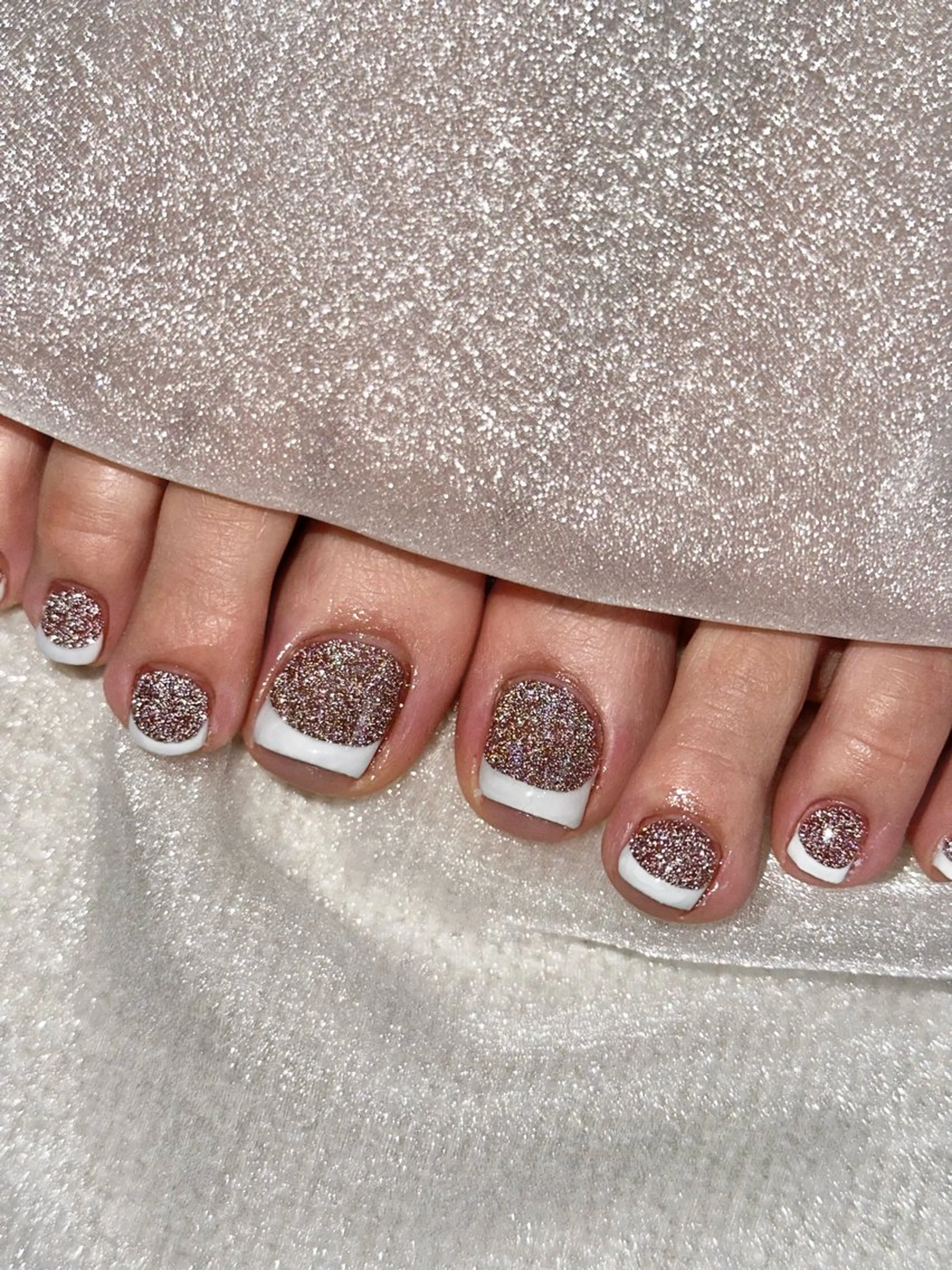 フット💚デザインネイルの写真