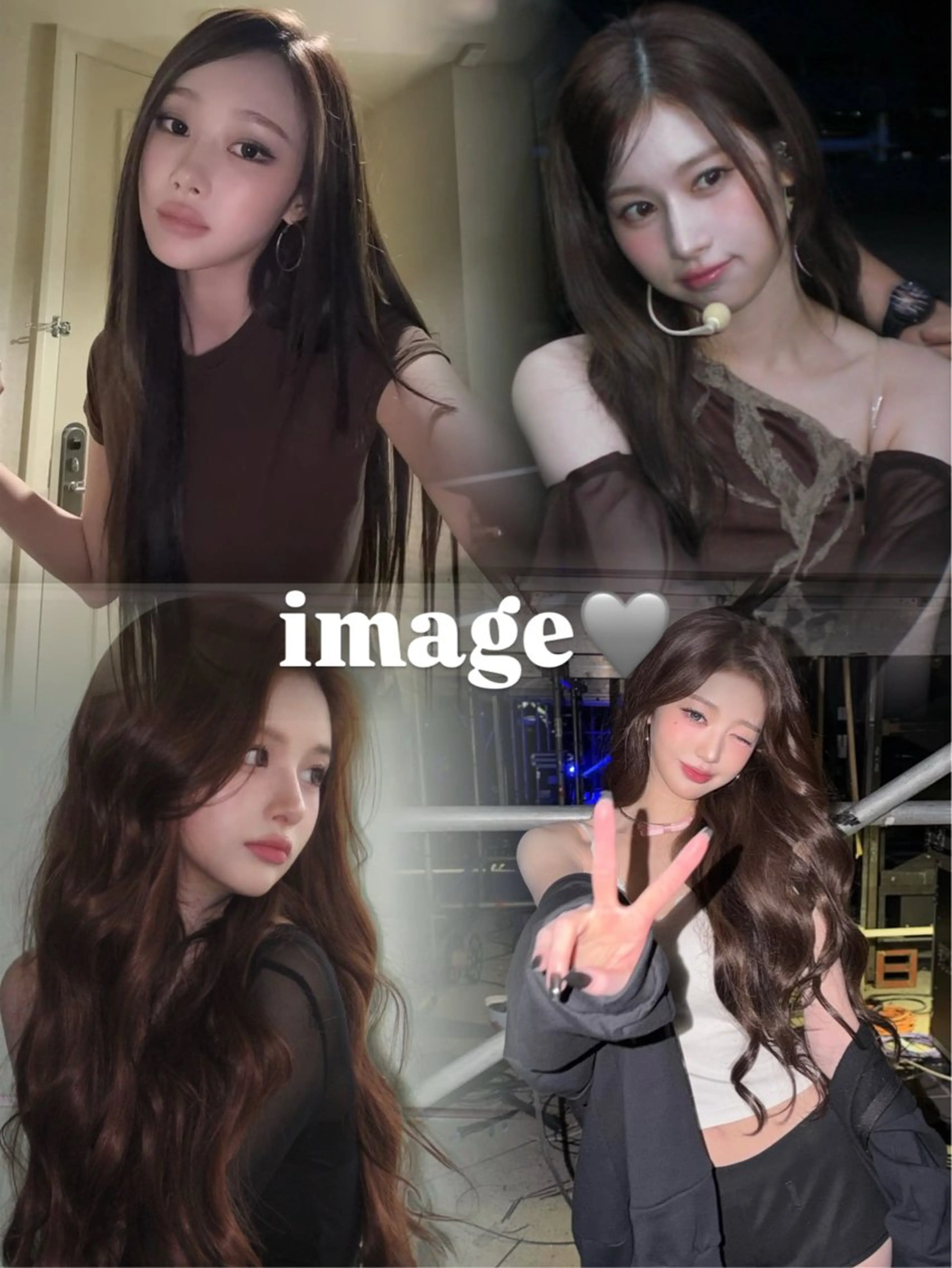 ロング カラー ヘアカラー 韓国×ワンホン 艶カラー/ハヅキ🎀のヘアスタイル