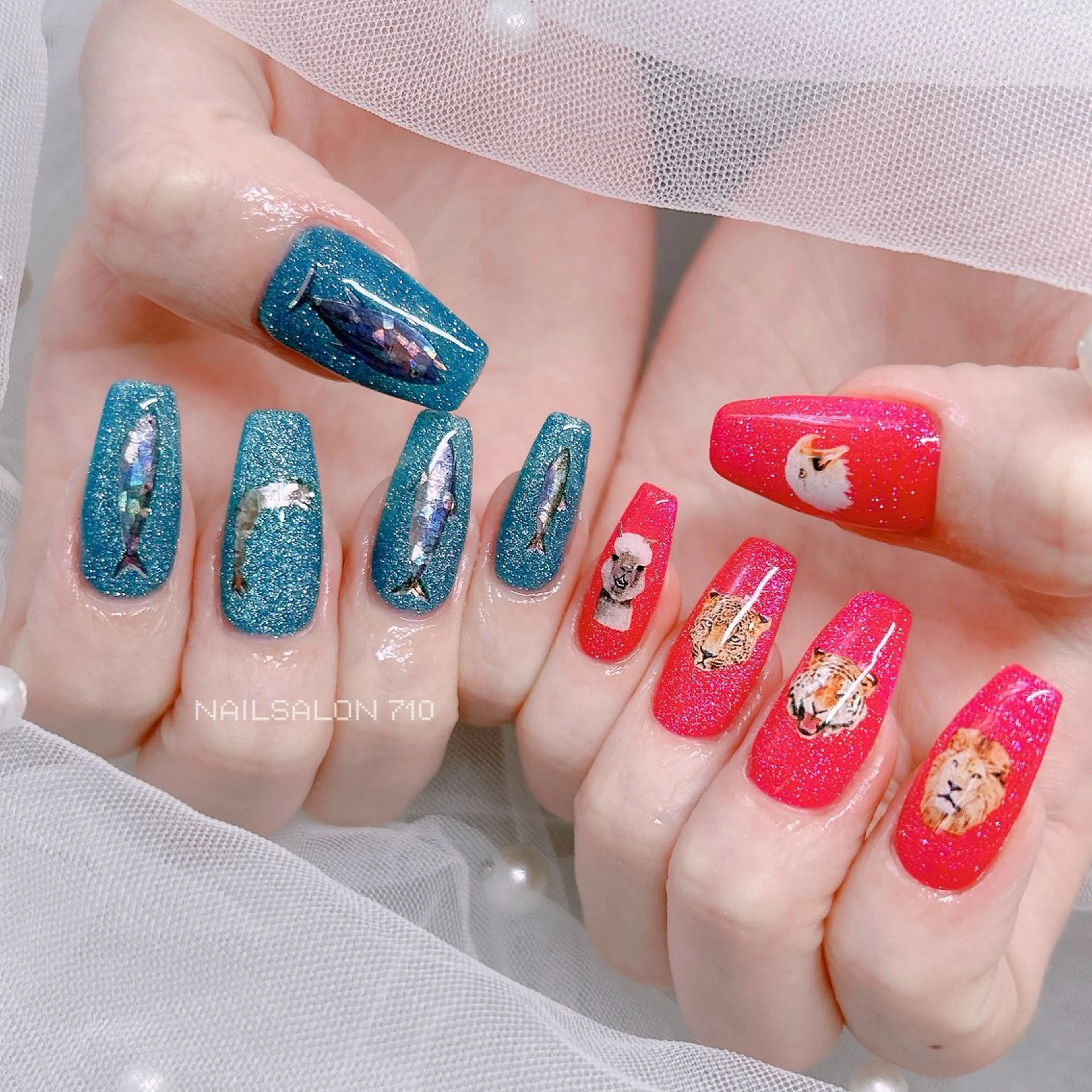 ネイル ハンドネイル フットネイル ナナイチゼロ I.Naoのネイルデザイン