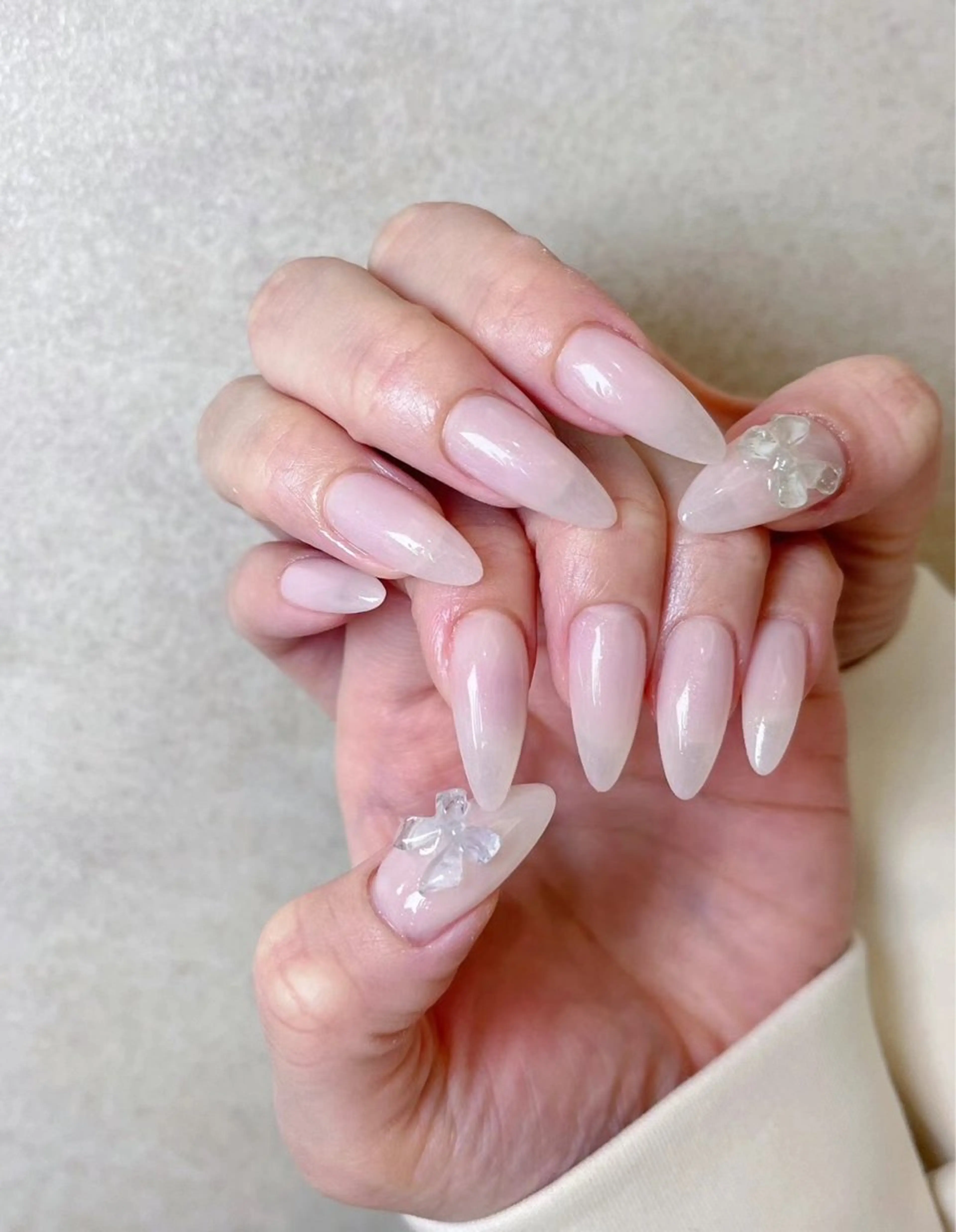 ネイル アートネイル フラワーネイル フットネイル ジェルネイル マグネットネイル Babarla　Nail　Salon所属・babarla Nailのネイルデザイン