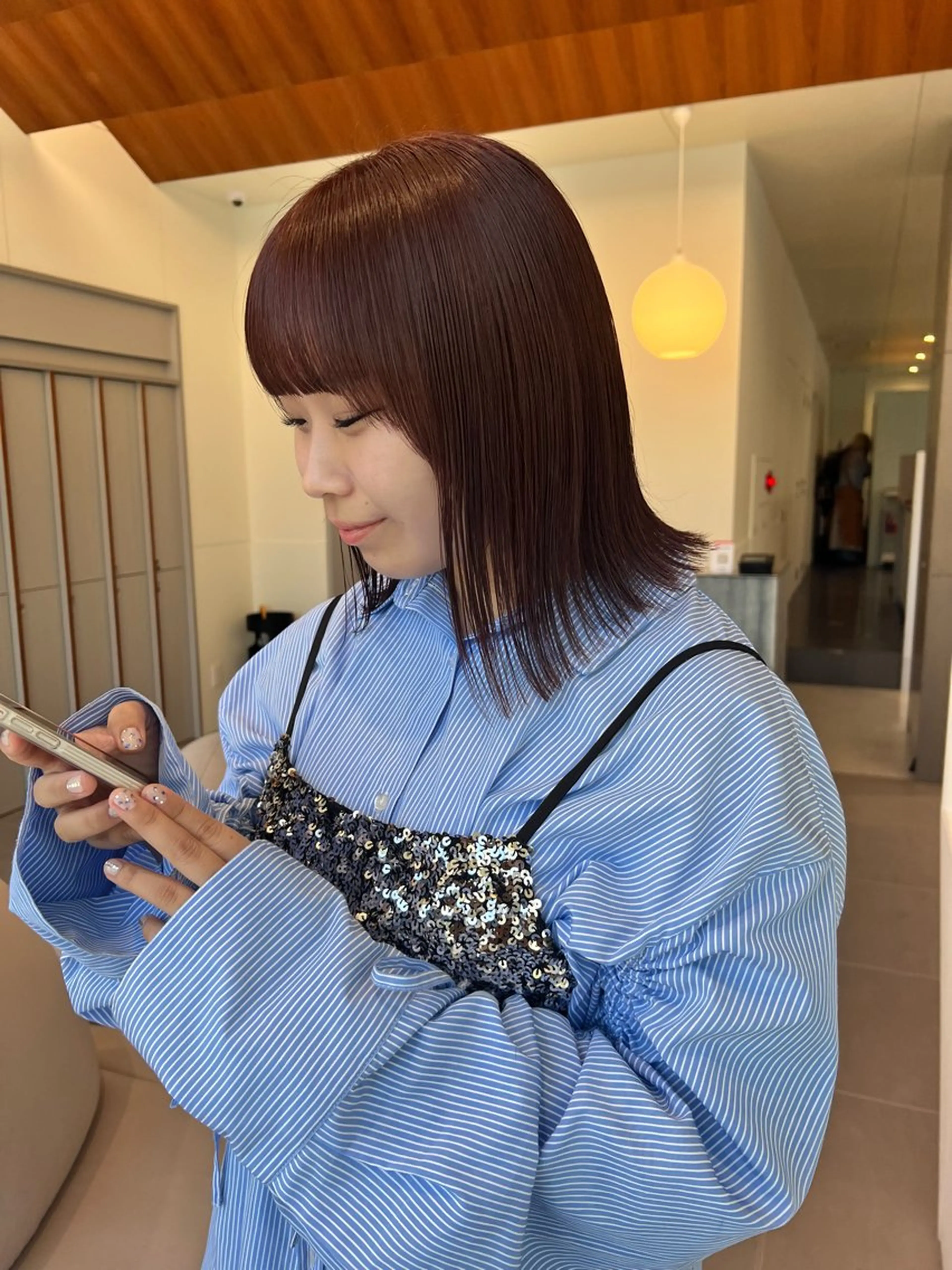 ワンカラー＋オージュアトリートメントの写真