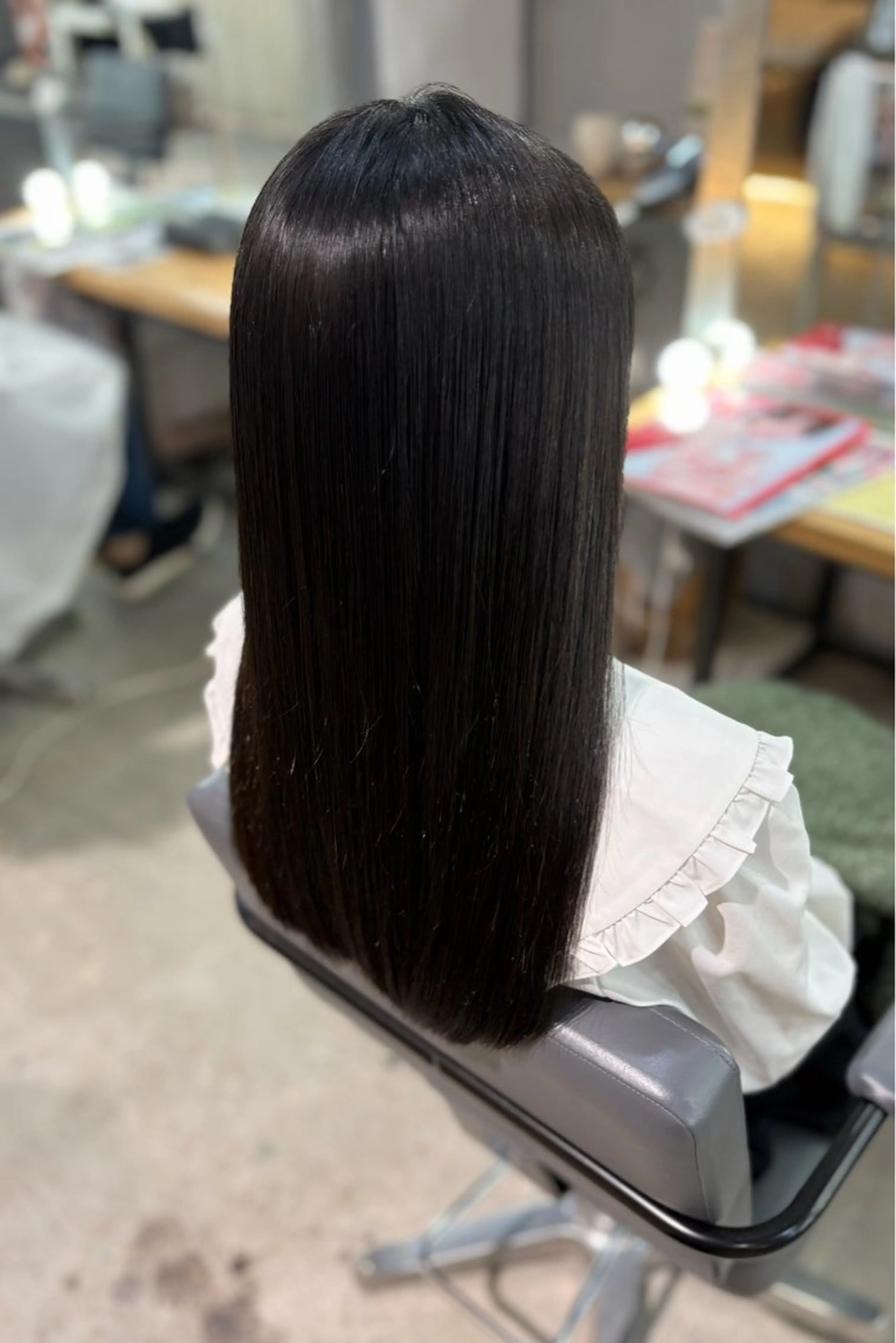 ロング 菊地 紗矢のヘアスタイル