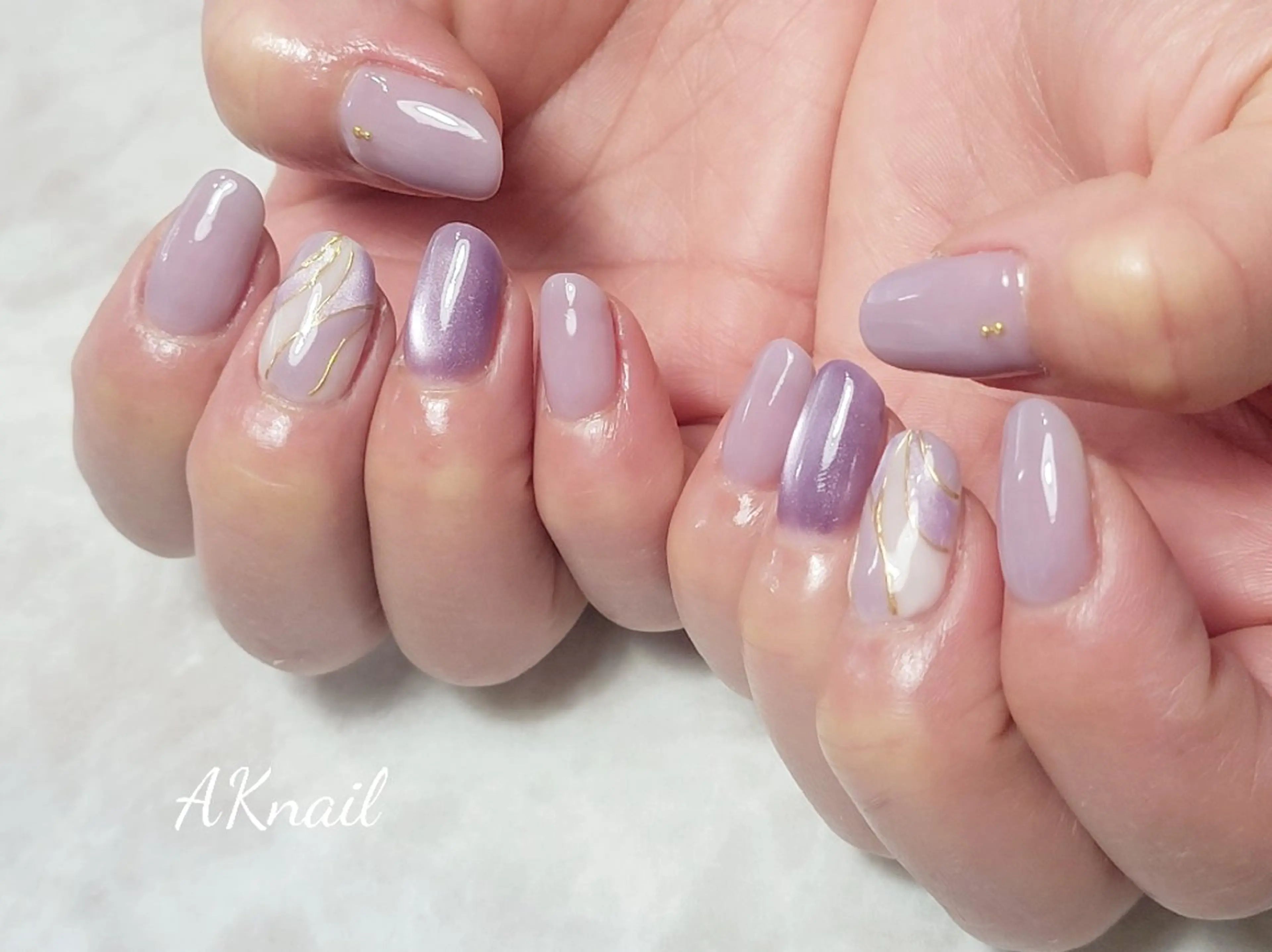 ネイル ハンドネイル ネイル&巻き爪サロン 　AKnailのネイルデザイン