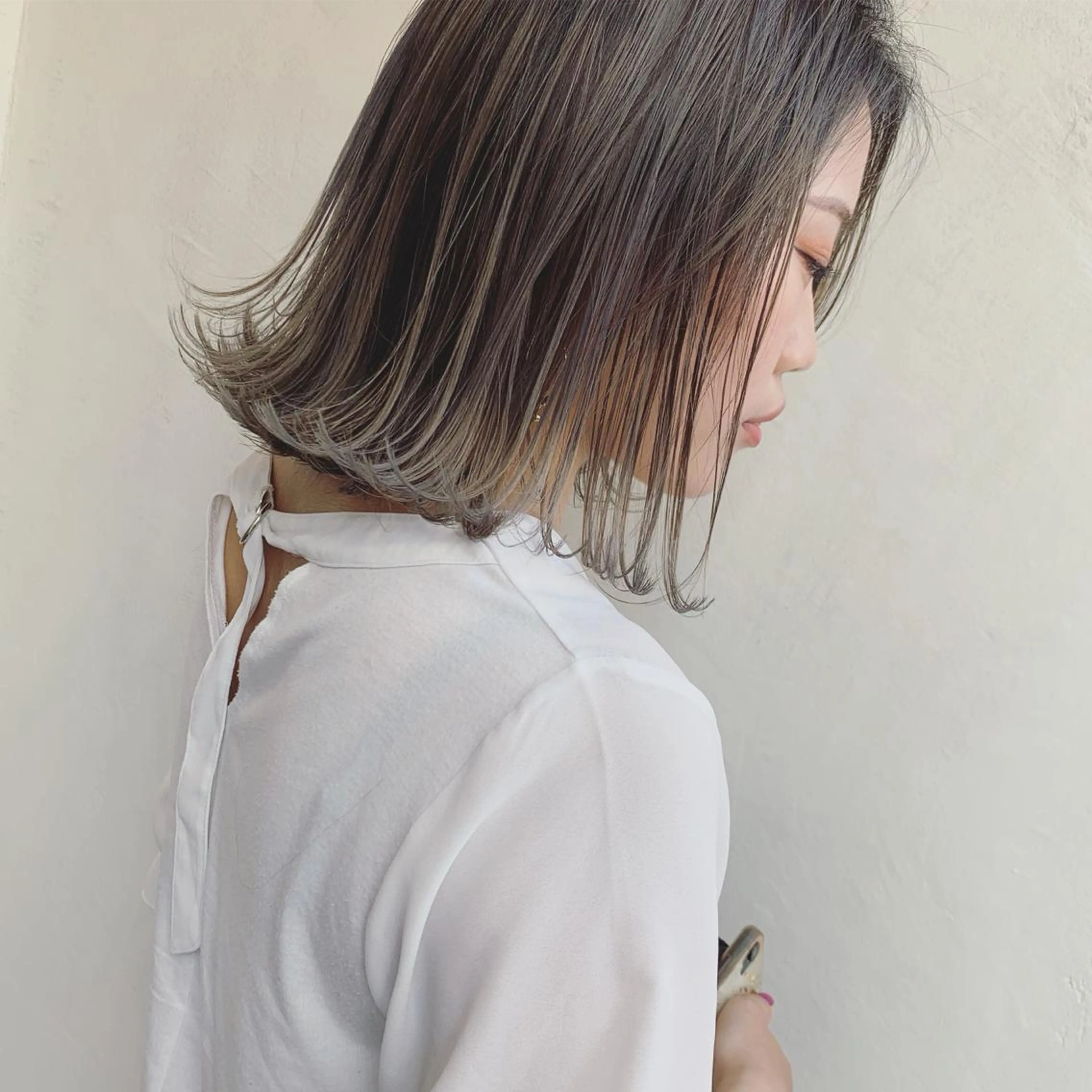 ミディアム ヘアカラー Emitas.宮街道店所属・森崎 士/似合わせカラーのヘアスタイル