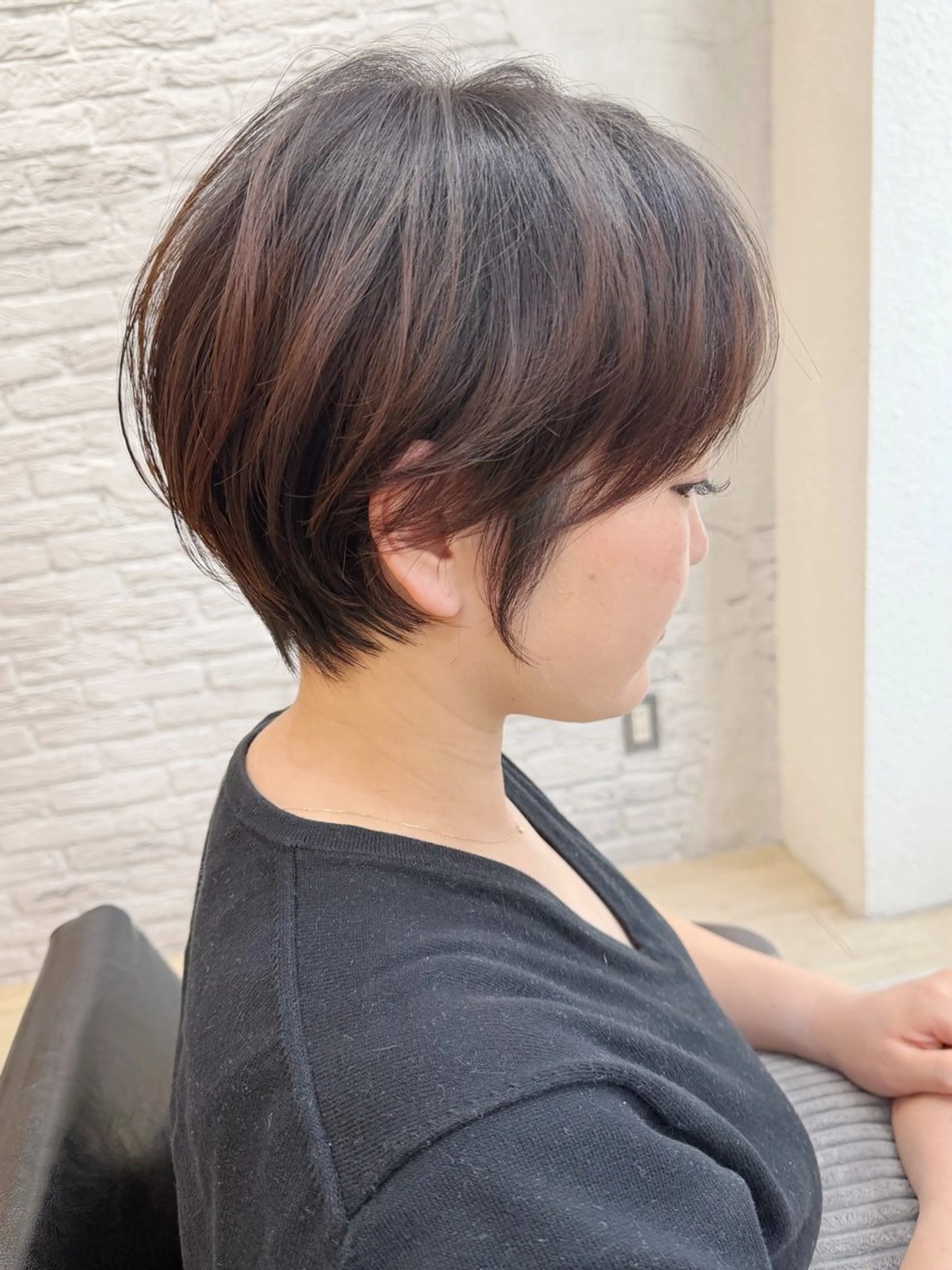 ショート カラー 似合わせカット ショートヘア 心斎橋/ショート /ボブ/似合わせのヘアスタイル