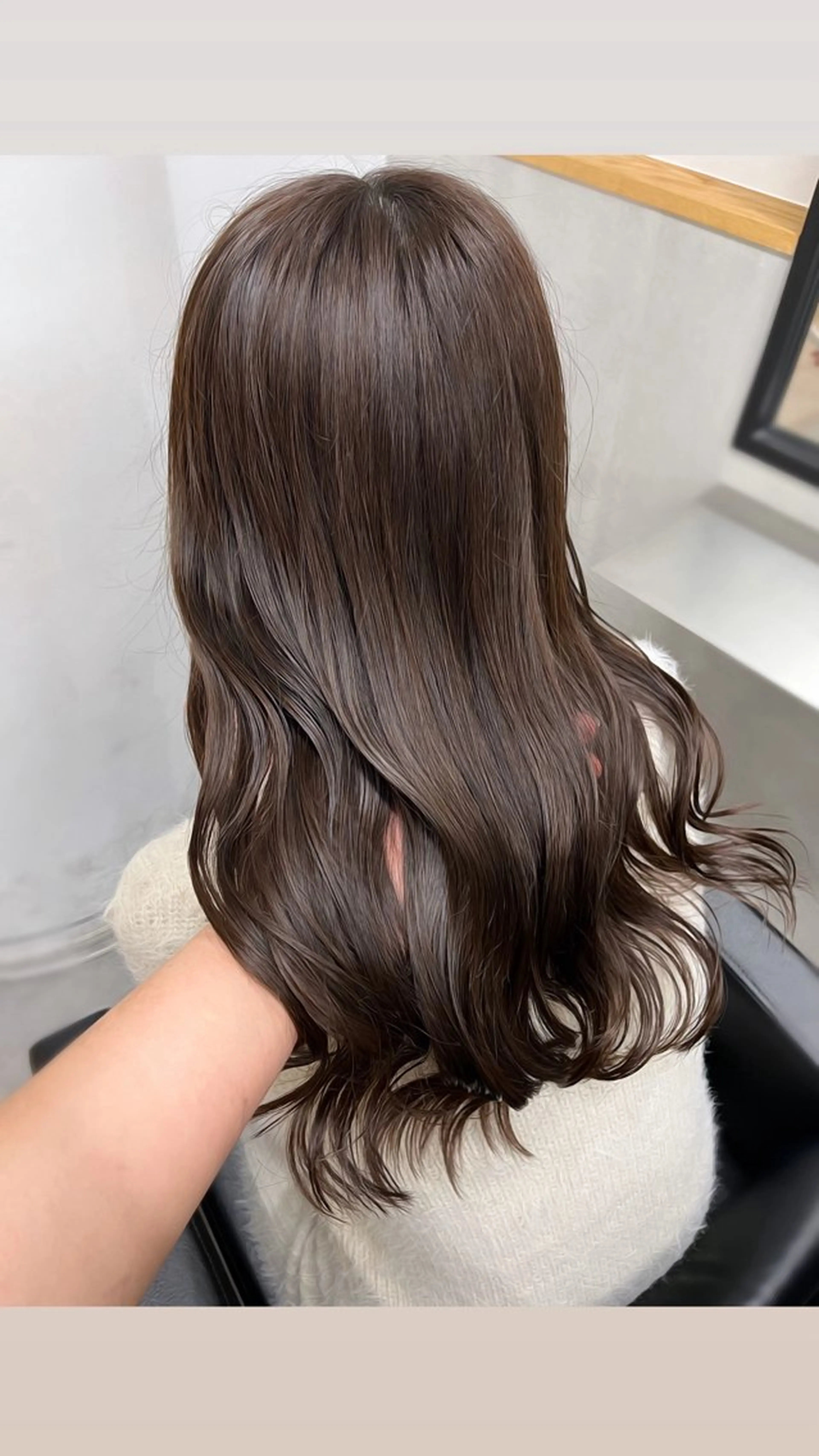 艶髪ワンカラー+最高峰tokio5stepトリートメント+ストレートorコテ巻き仕上げ🎀の写真