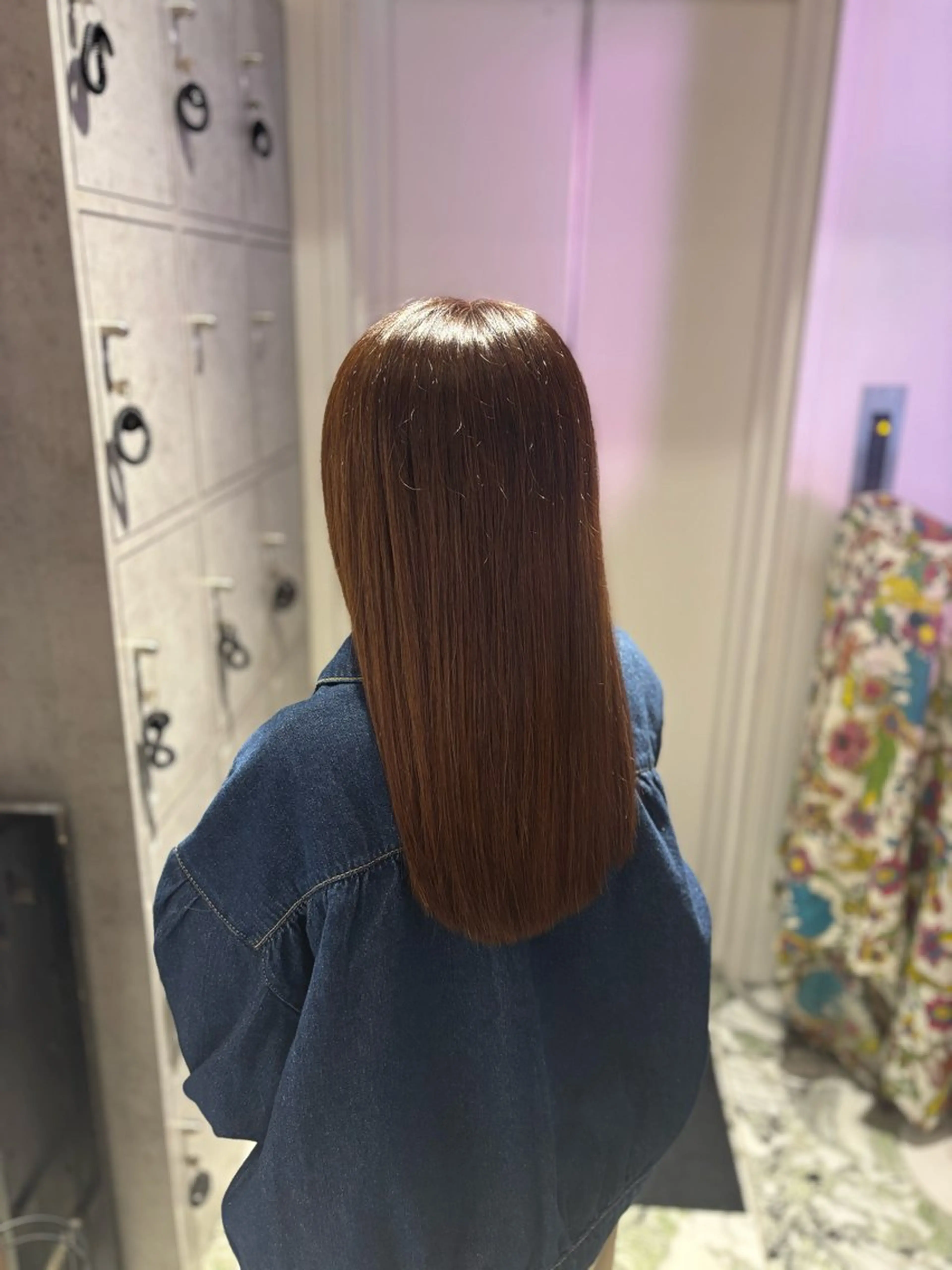 ロング トリートメント こう⭐️ 新宿アシスタントのヘアスタイル