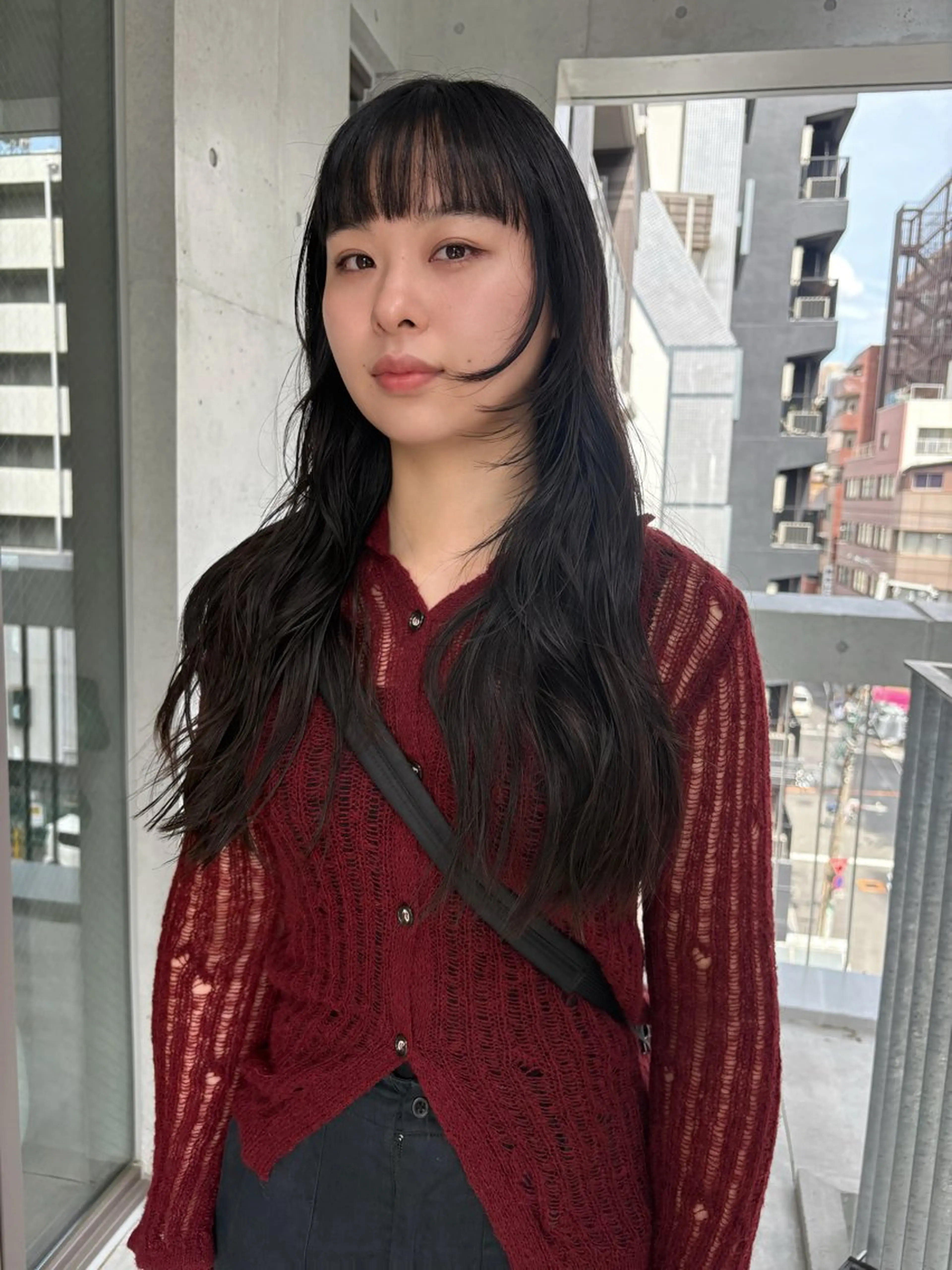 ロング カット sliver renのヘアスタイル