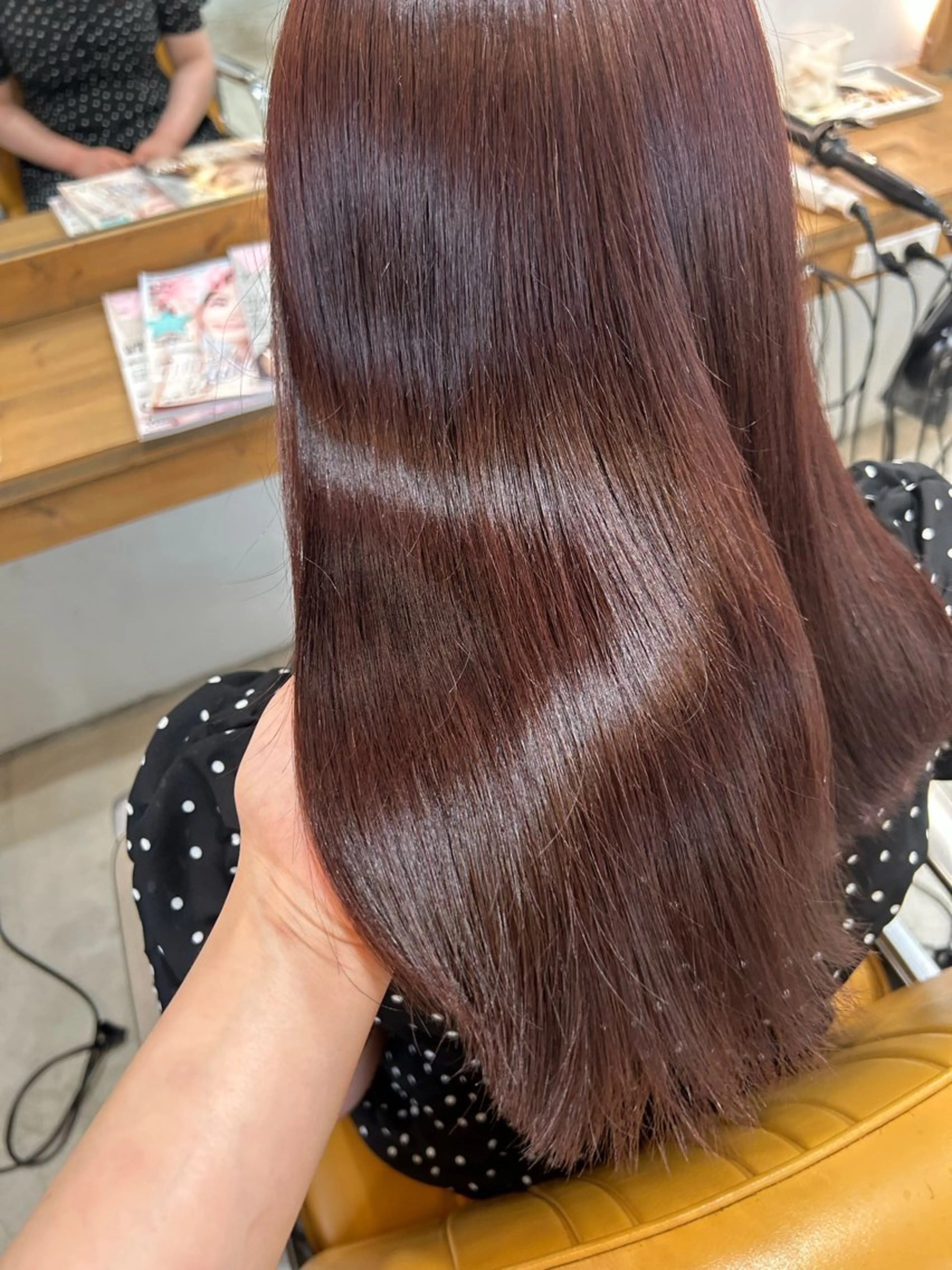 ロング カット ヘアカラー トリートメント hair salon siro所属・小澤 志穂のヘアスタイル