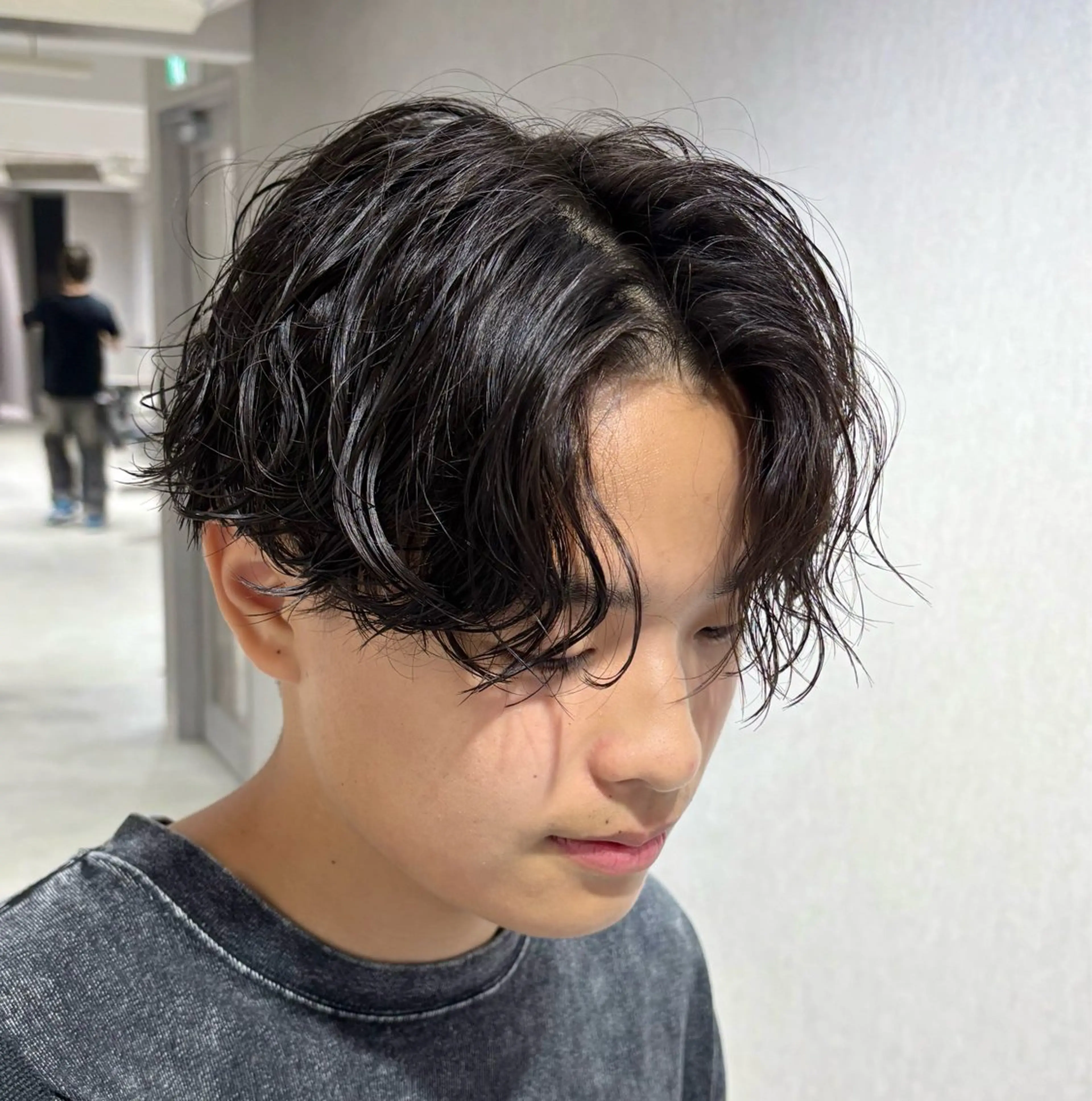 ショート パーマ メンズ 【メンズ特化】 池田大成✂︎のヘアスタイル