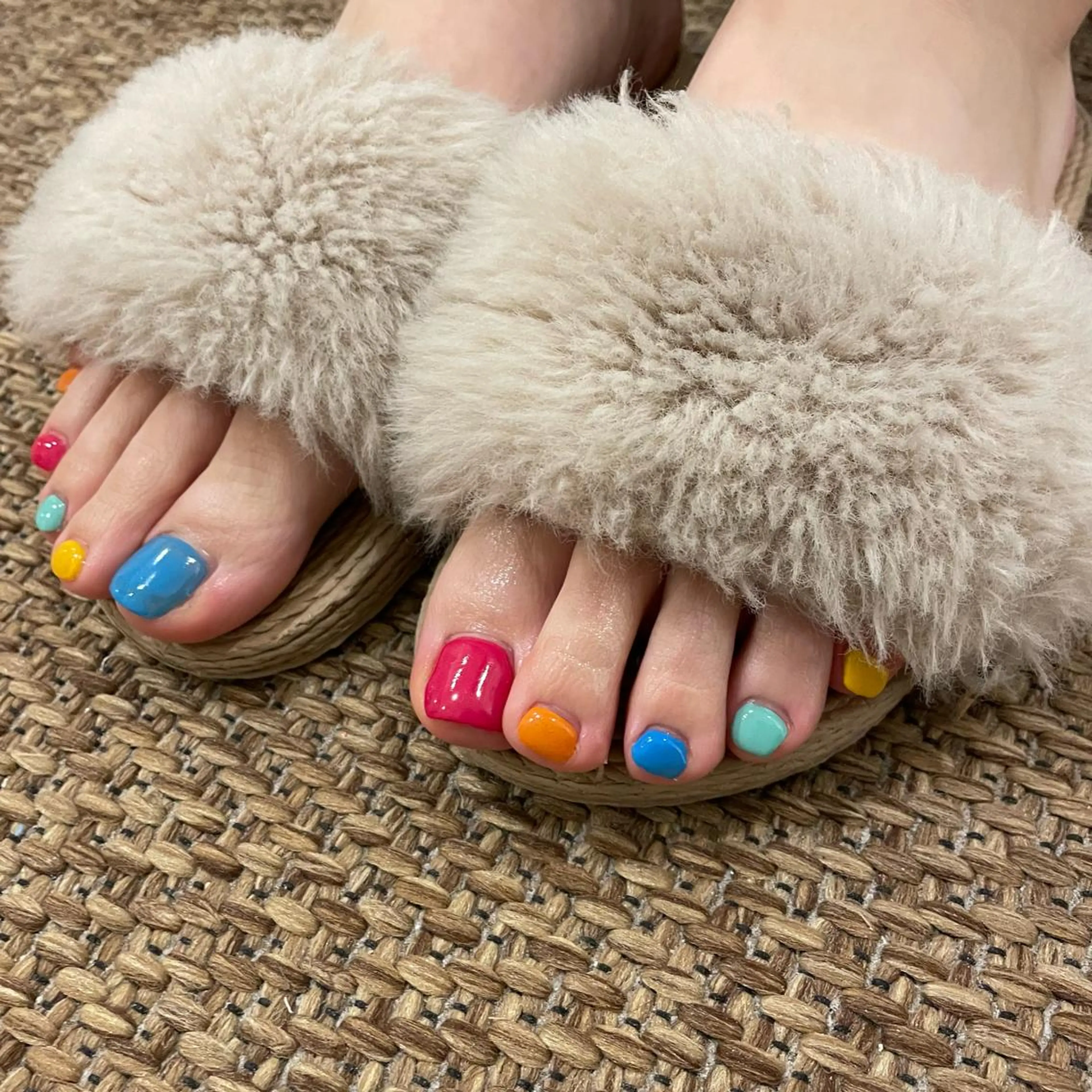 オフ有り💜フット🌻ワンカラーの写真