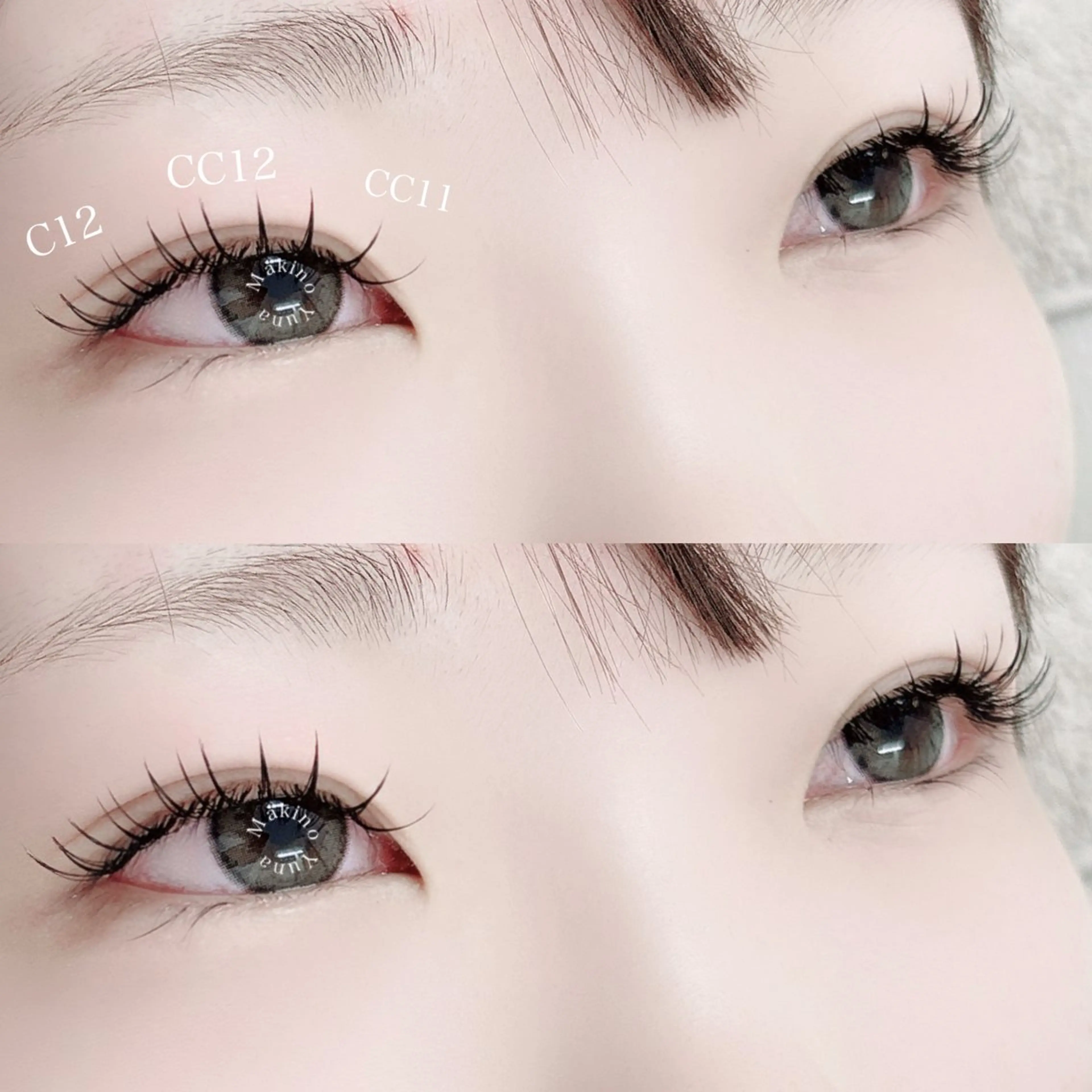 マツエク・マツパ EYE405河原町店所属・牧野 由奈のマツエク・マツパデザイン