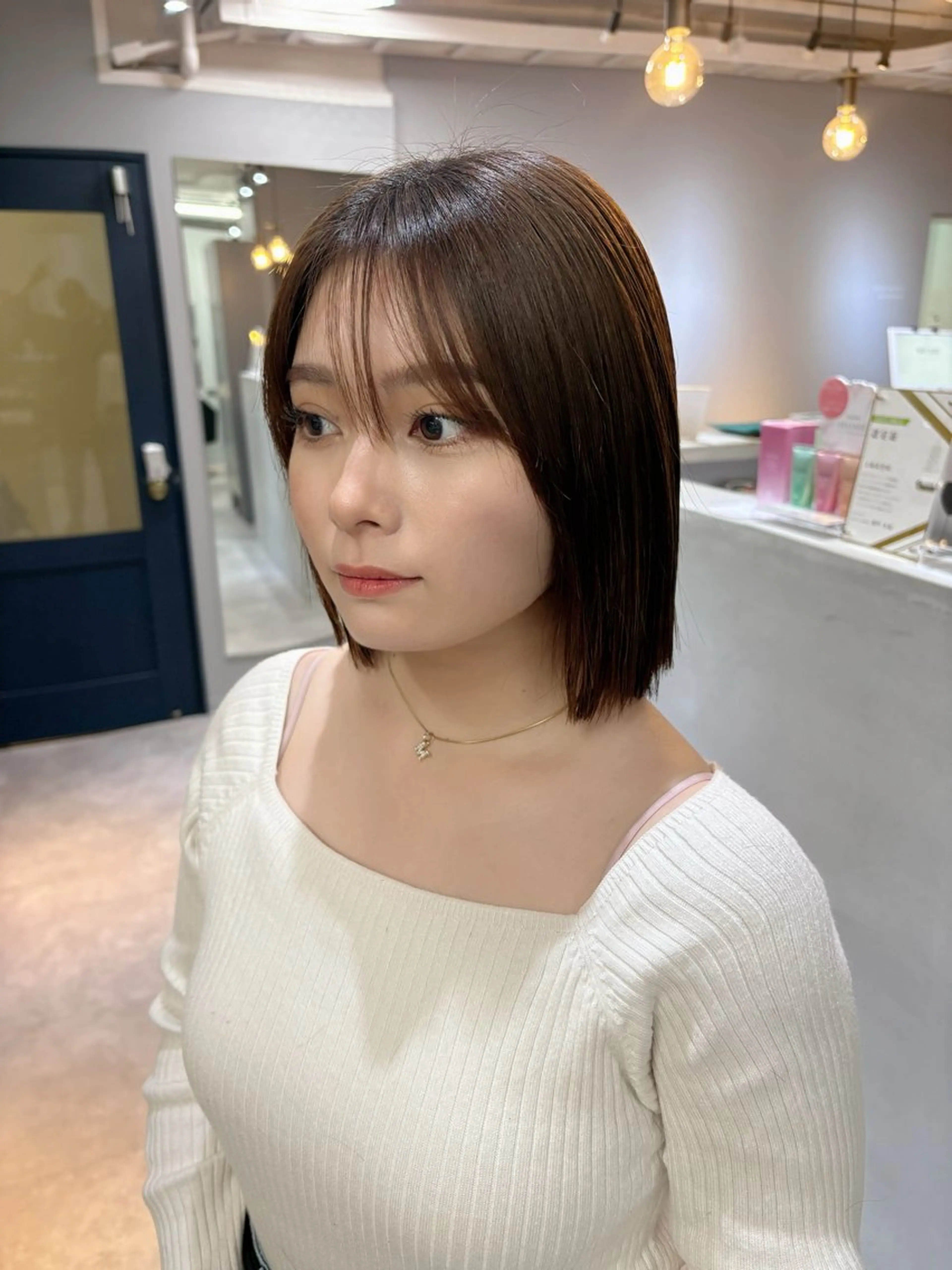 ショート ボブレイヤー ボブ レイヤーカット カット ヘアカラー トリートメント 雰囲気似合わせ/ itta𓂃🫧‪のヘアスタイル