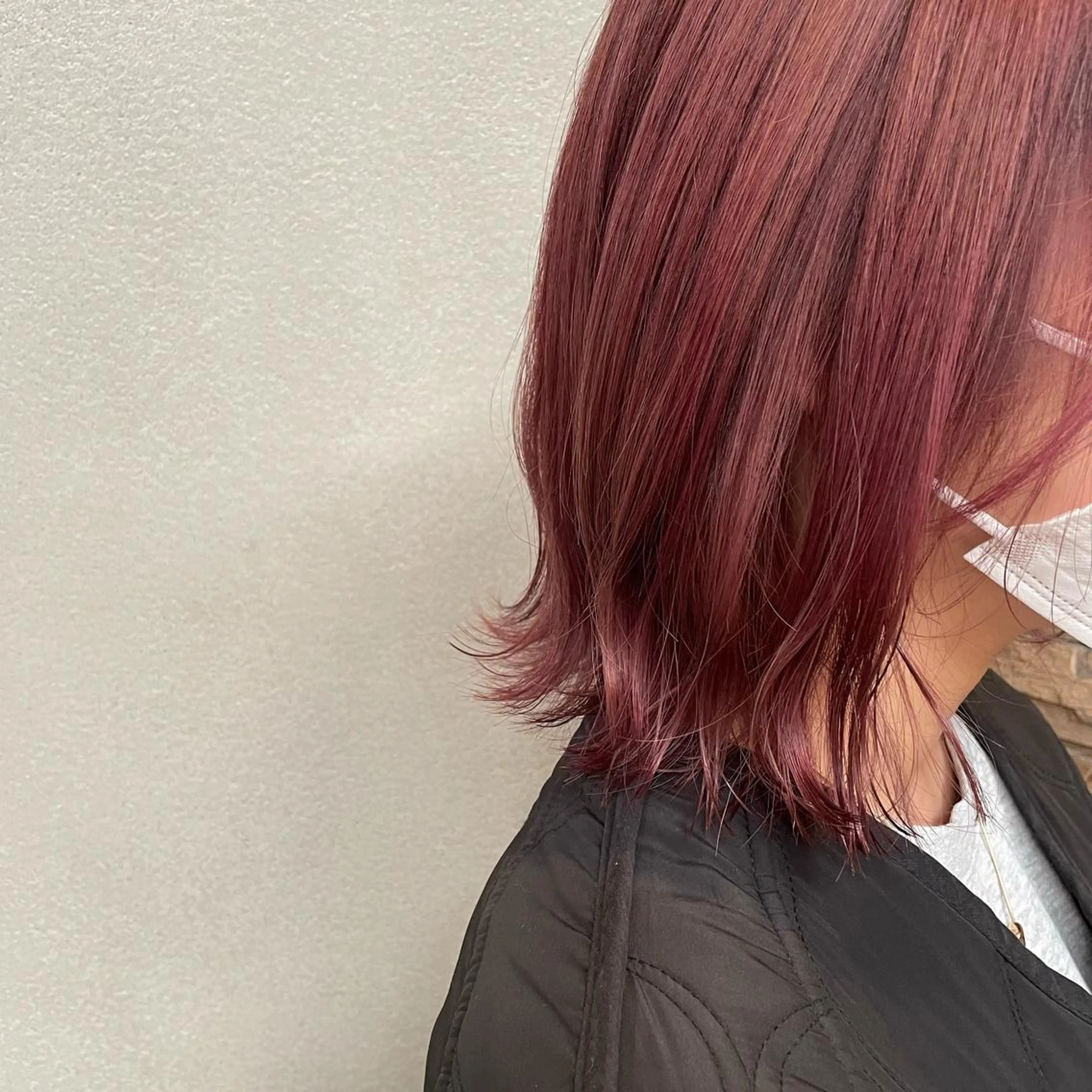 ミディアム カット 韓国レイヤーカット 🫧大阪梅田レイヤーのヘアスタイル