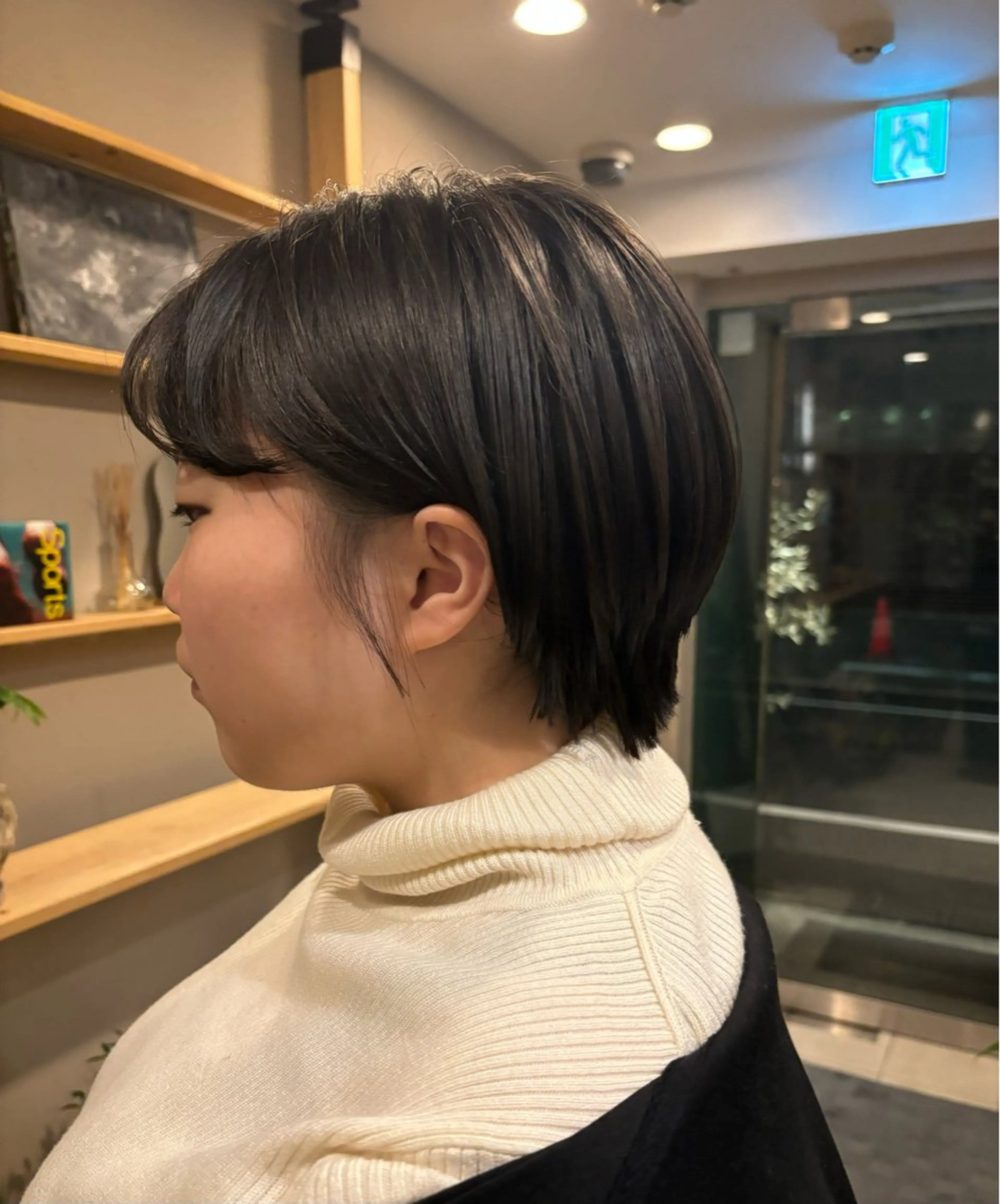 ショート 似合わせカット/ 艶カラー/いらみなのヘアスタイル