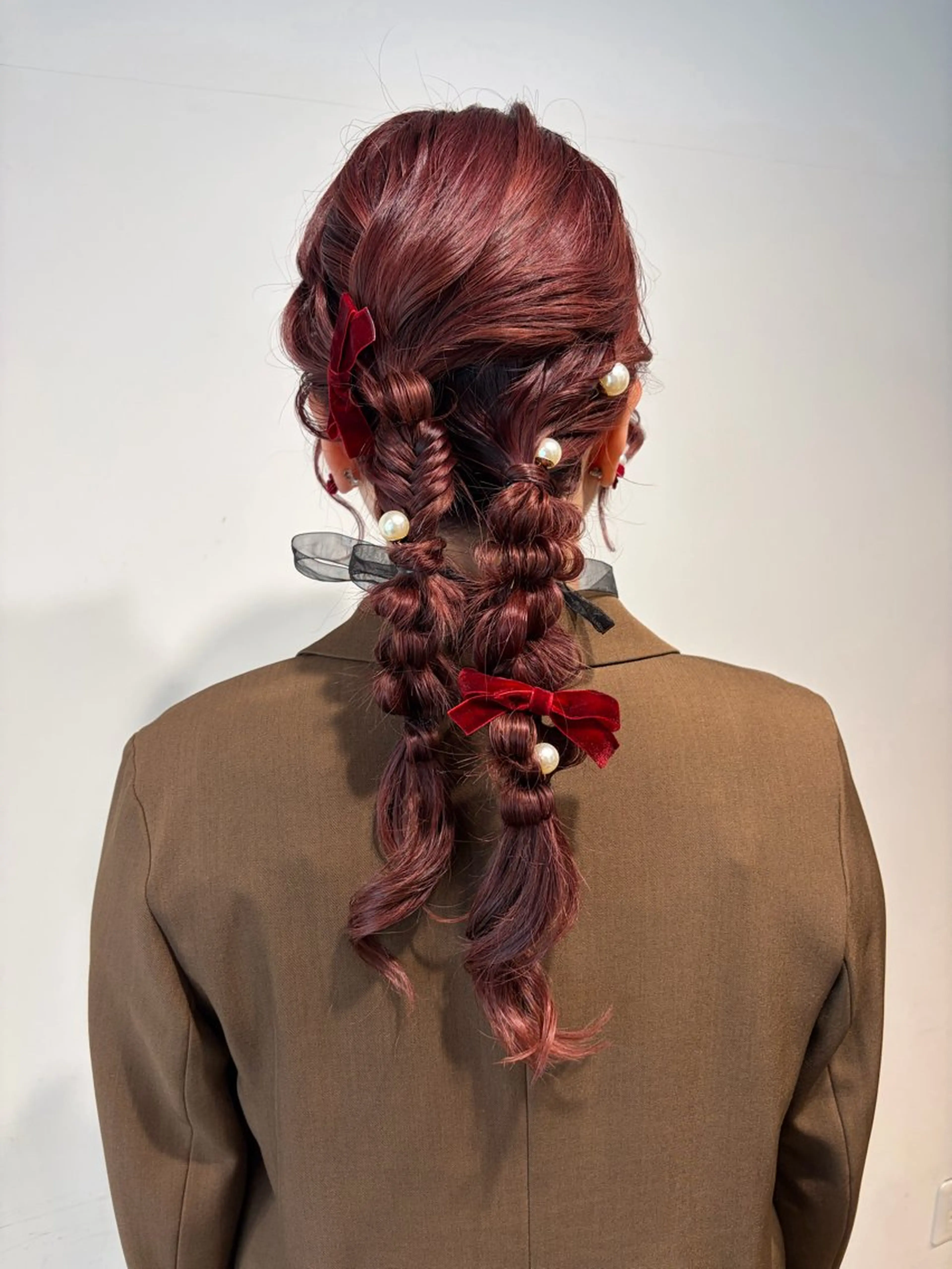 ヘアアレンジ ヘアセット 髪質改善カラー× レイヤー/rinaのヘアスタイル