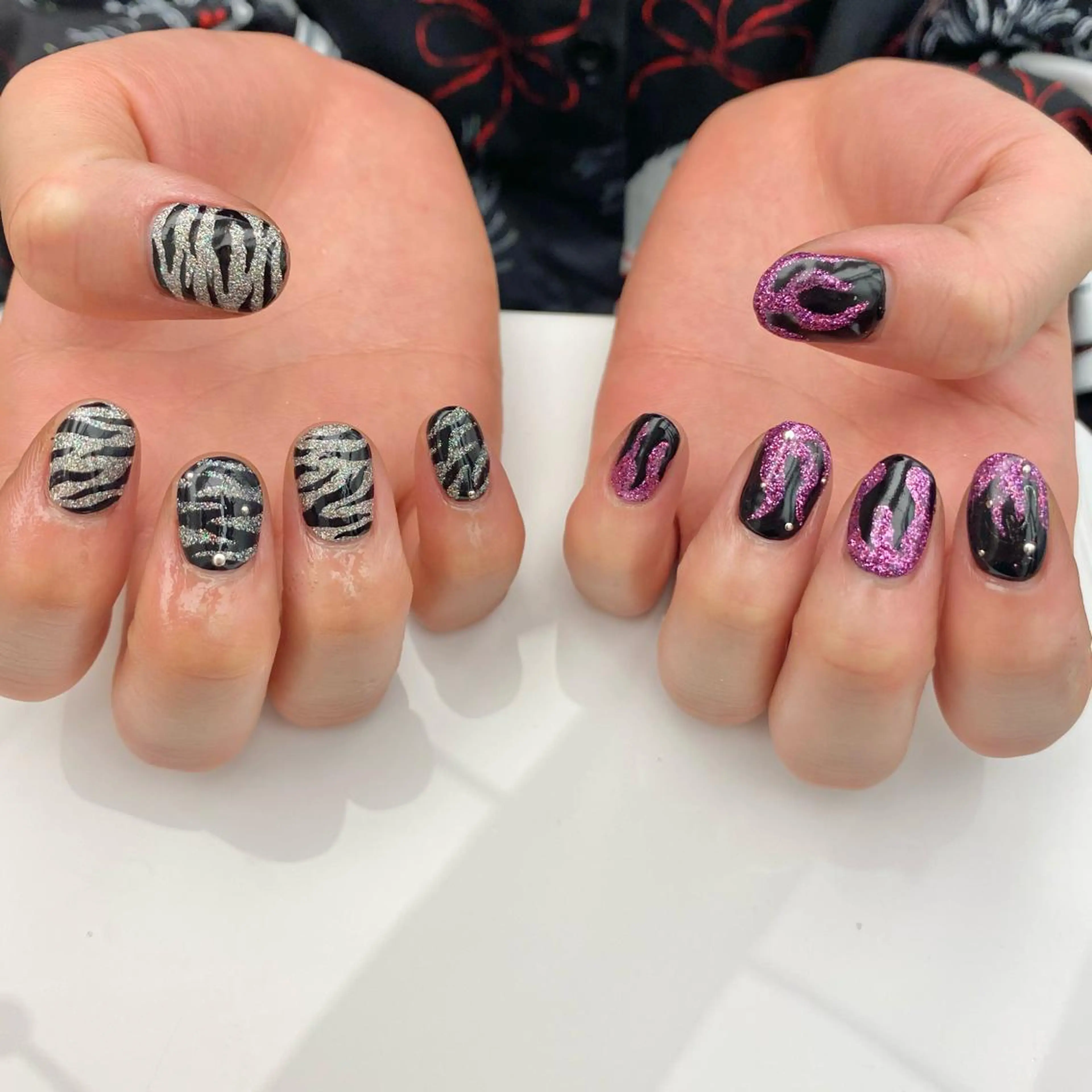 ネイル ワンカラーネイル 安藤 彩乃のネイルデザイン